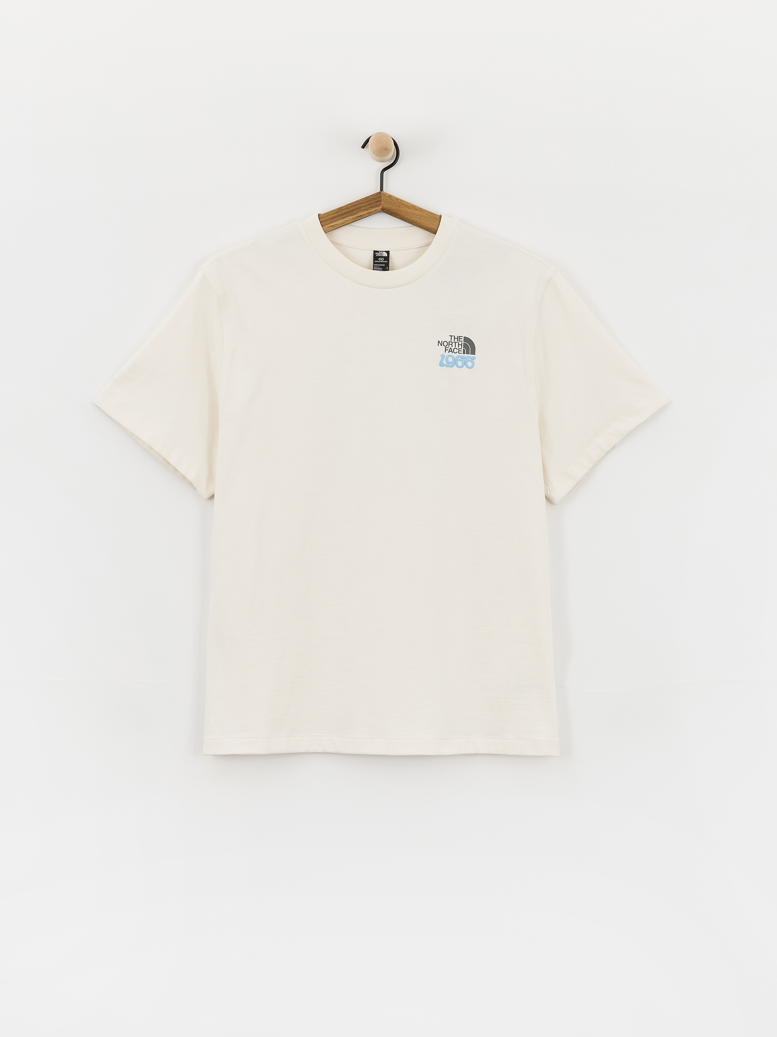 Тениска The North Face Flora Relaxed (white dune)