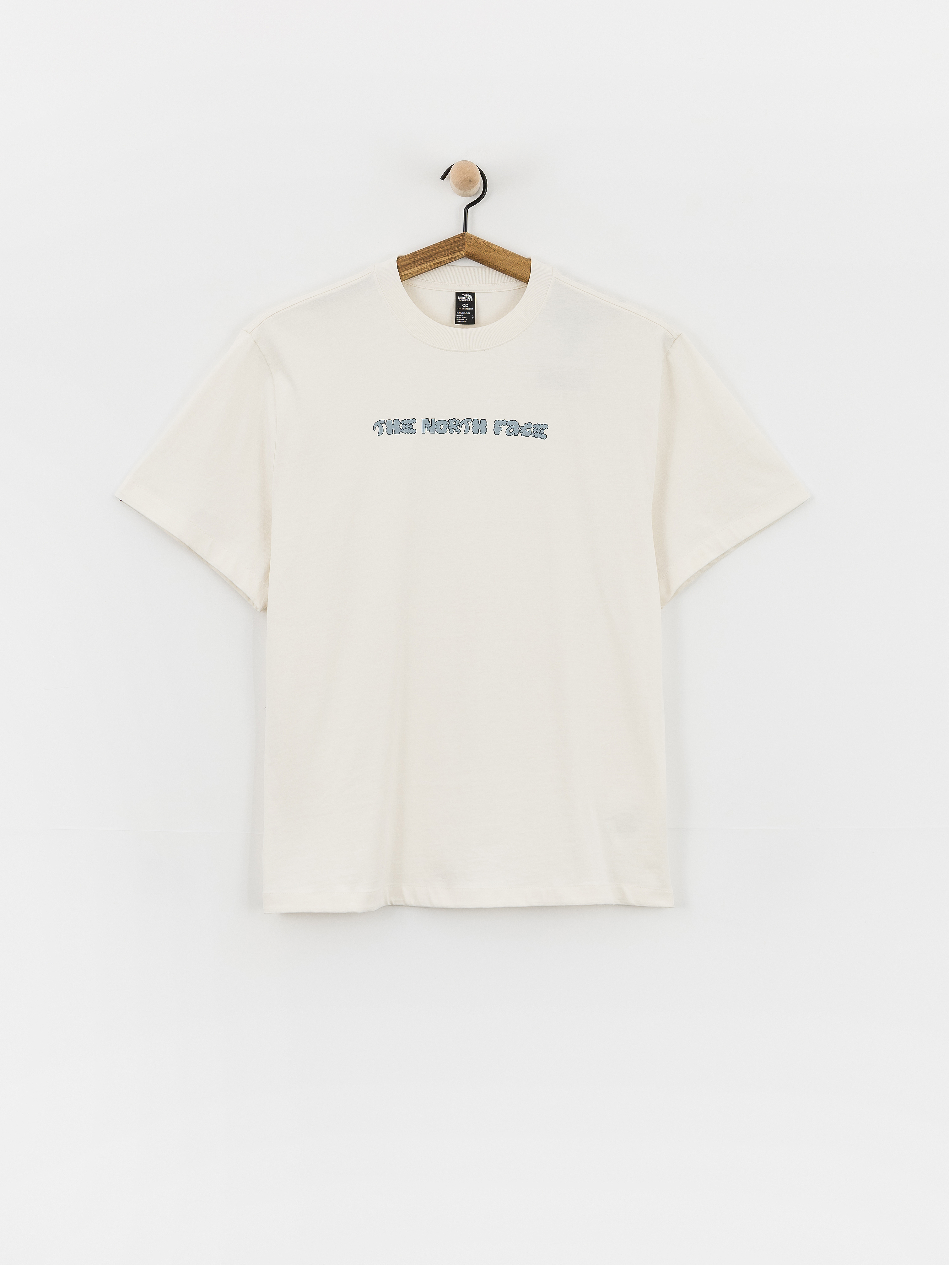 Тениска The North Face Logo Twist Relaxed (white dune)