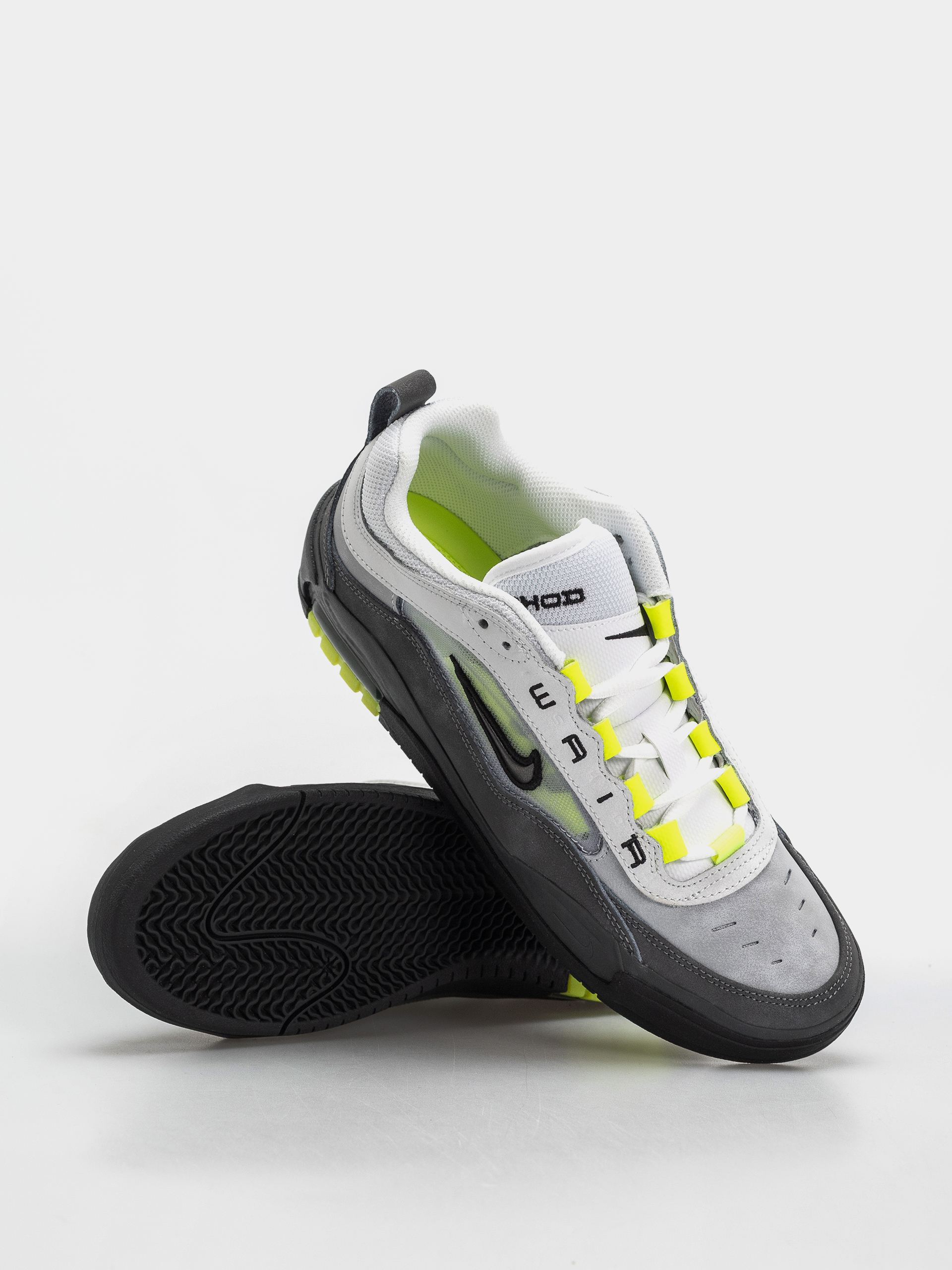 Обувки Nike SB Air Max Ishod (black/neon yellow anthracite lt graphite)