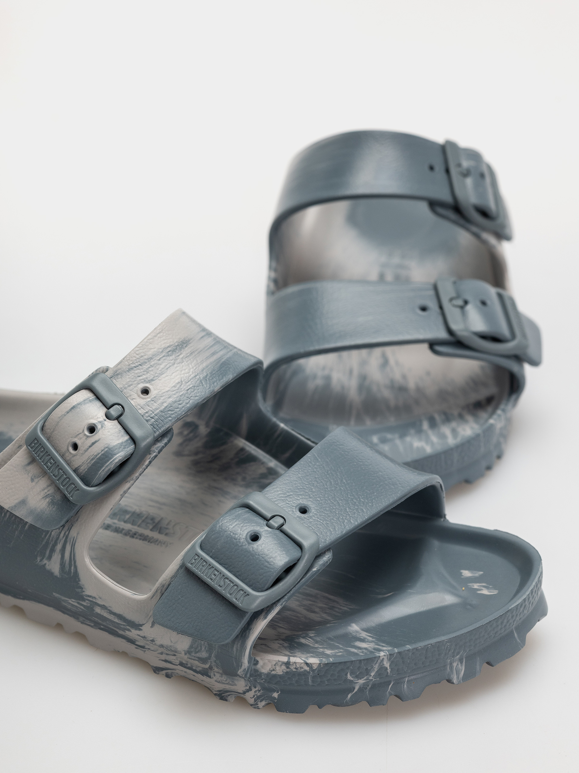 Чехли Birkenstock Arizona Essentials EVA Narrow (basalt gray/stone coin multi)