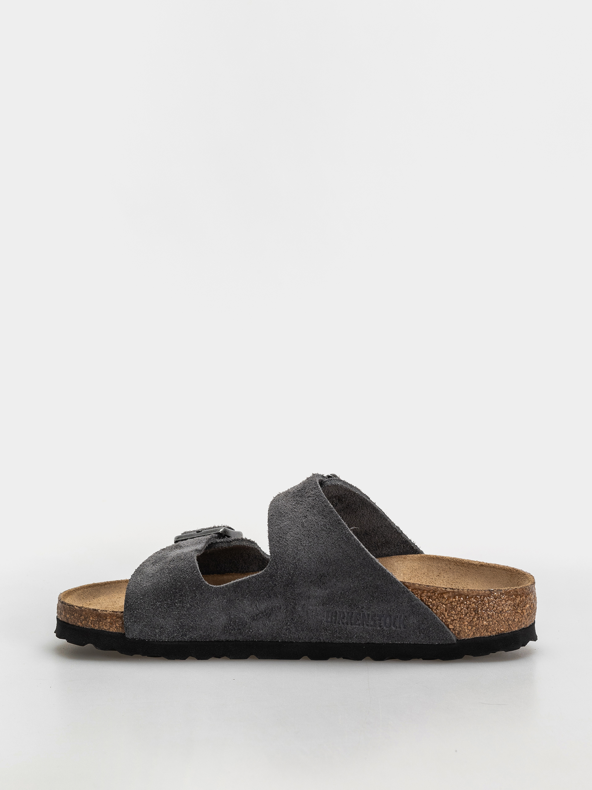 Чехли Birkenstock Arizona Suede Leather Narrow (charcoal)