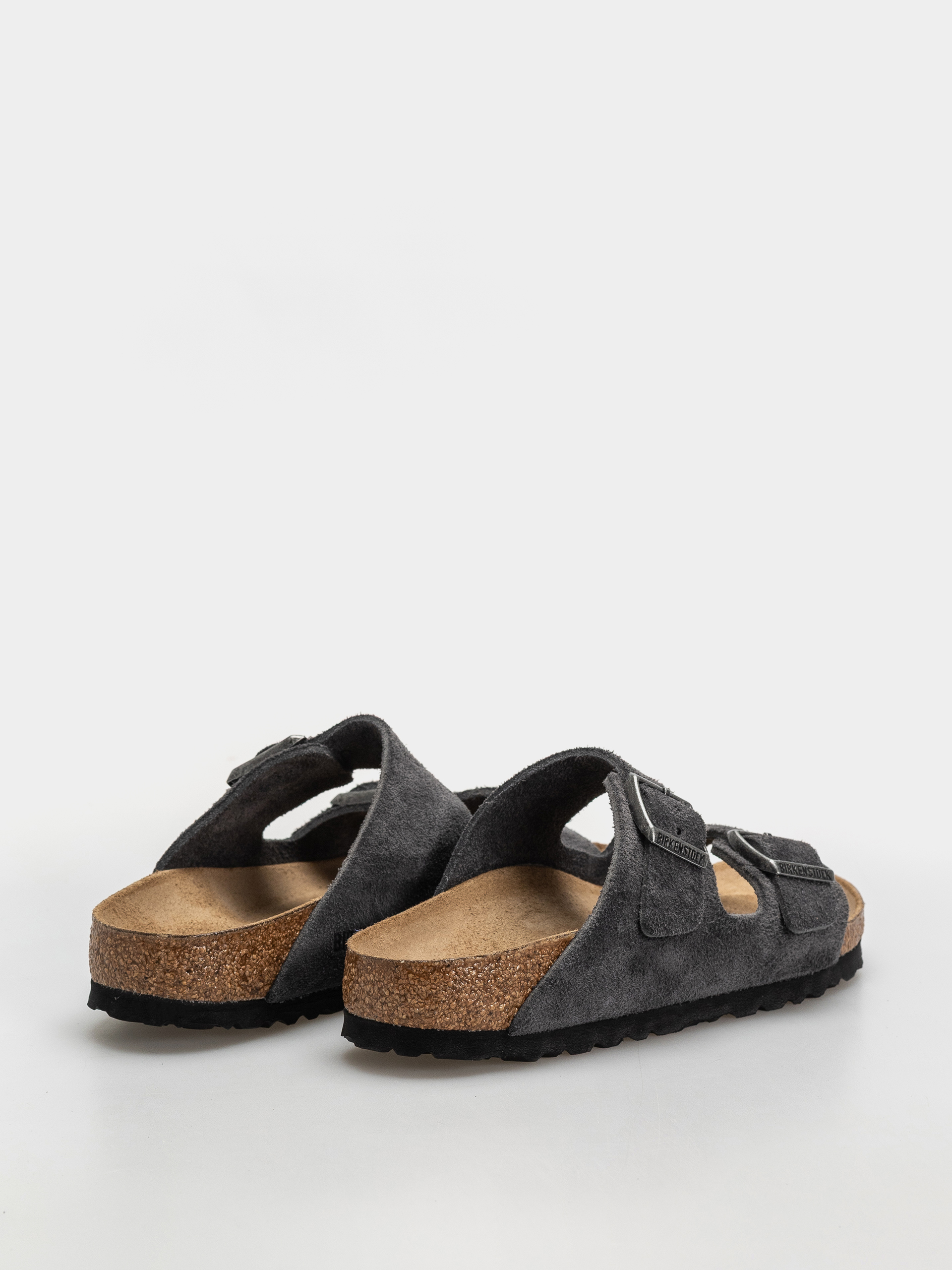 Чехли Birkenstock Arizona Suede Leather Narrow (charcoal)