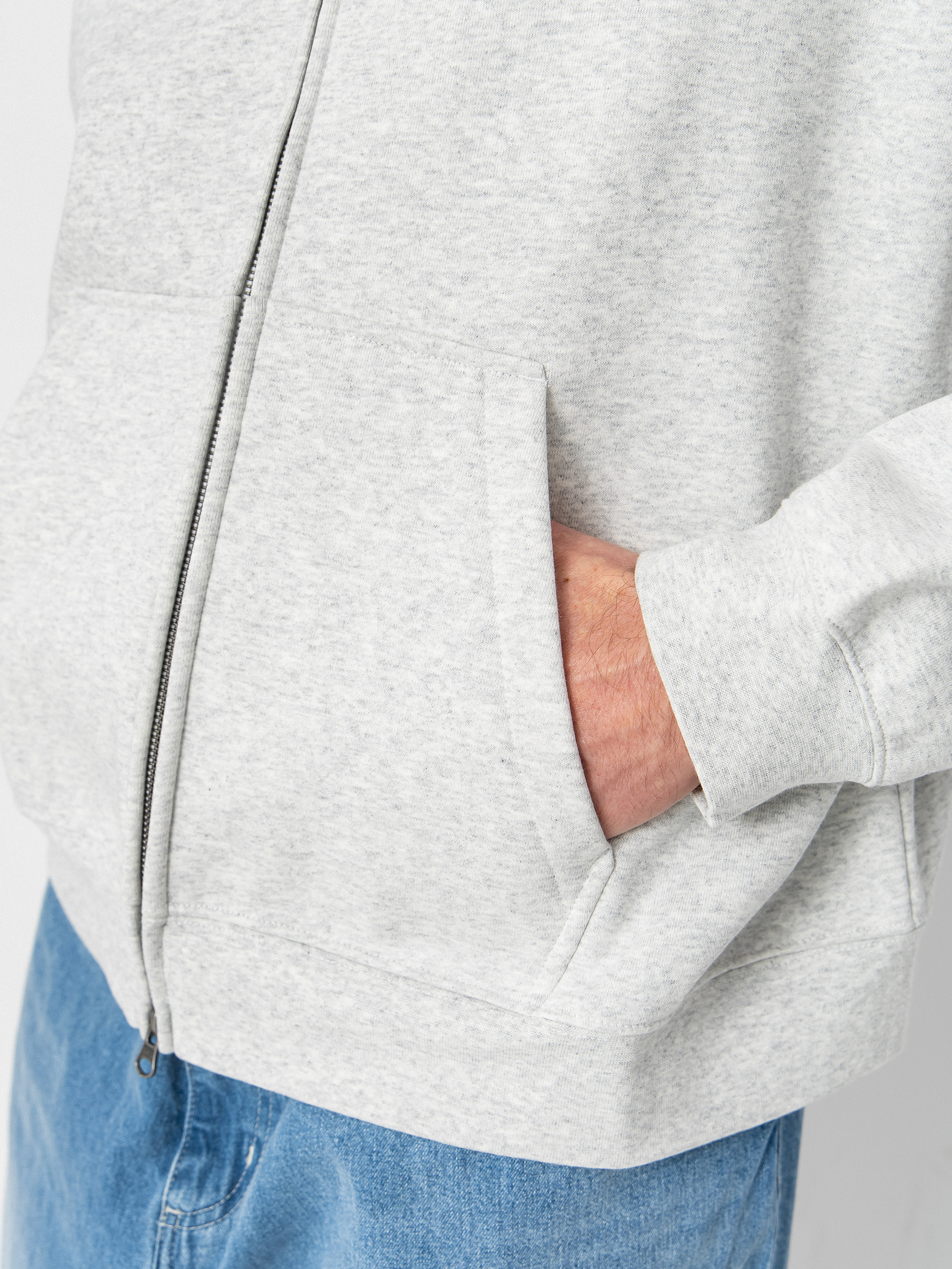 Суитшърт с качулка Vans Premium ZHD (ash heather)