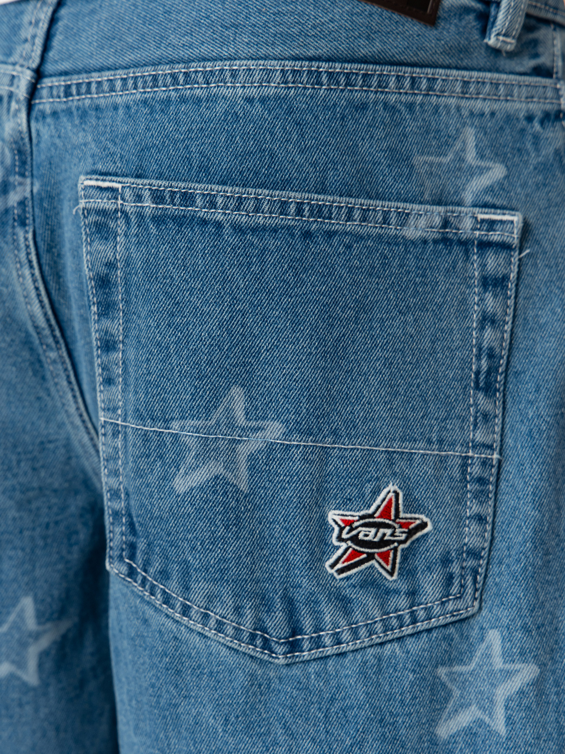 Панталони Vans Check 5 Baggy Denim (stonewash/blue)