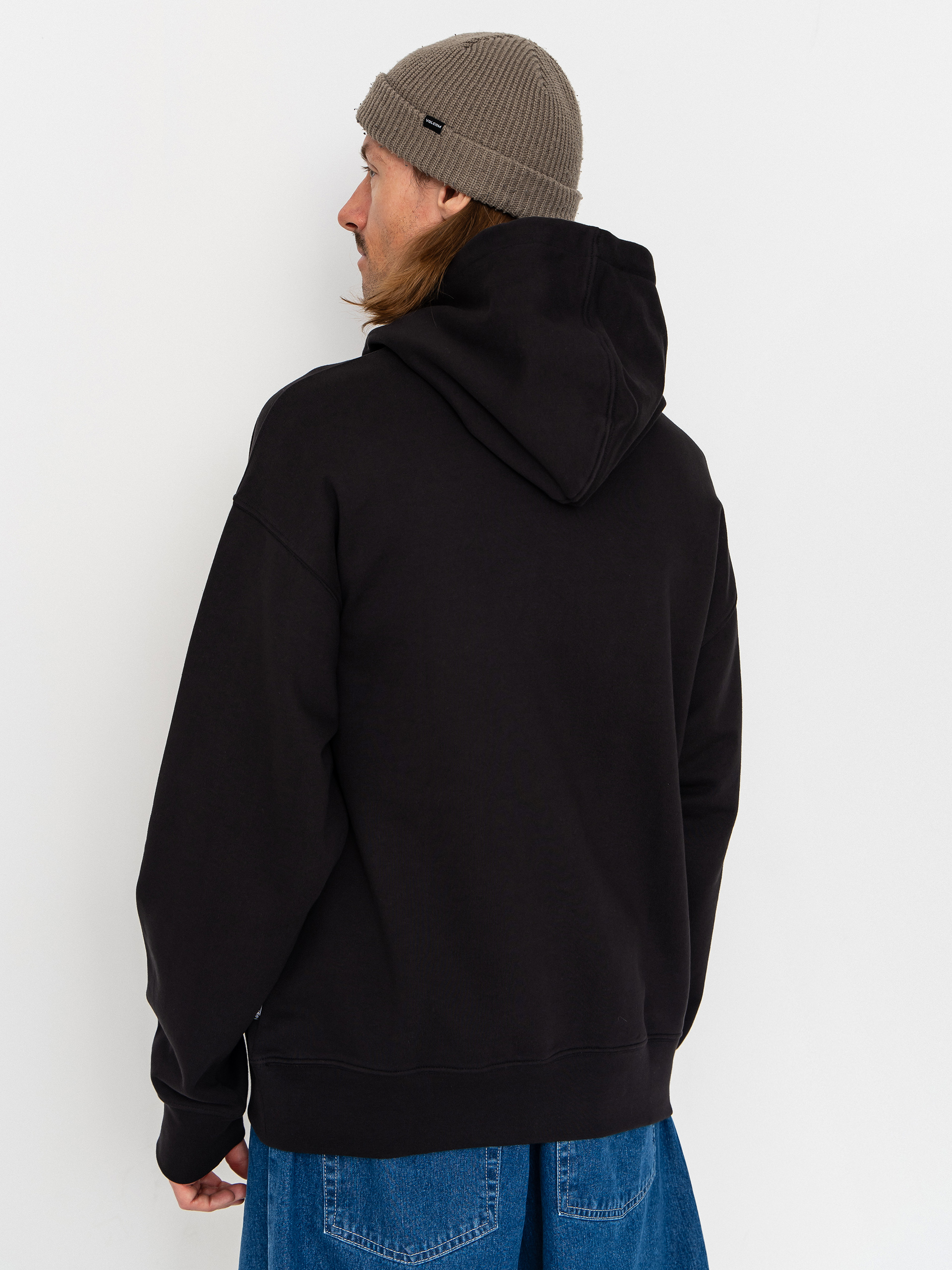 Суитшърт с качулка Vans They Are Just Shoes Loose HD (black)