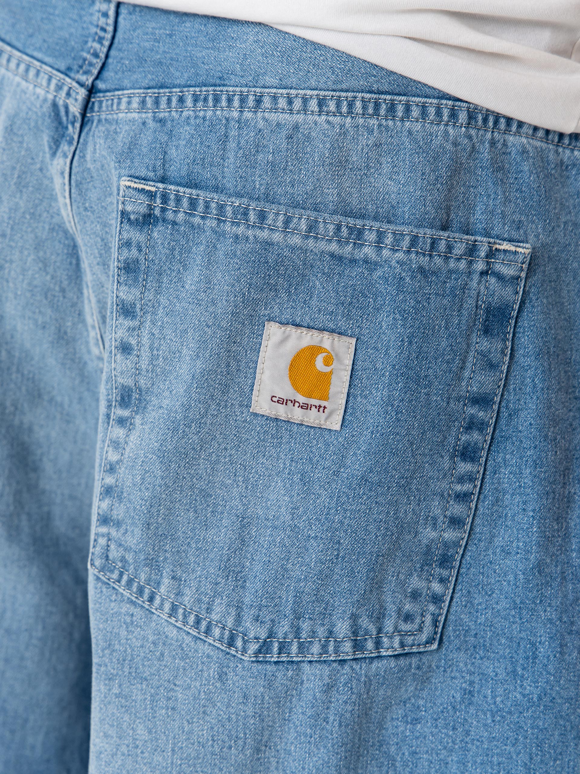 Панталони Carhartt WIP Brandon (blue light true washed)