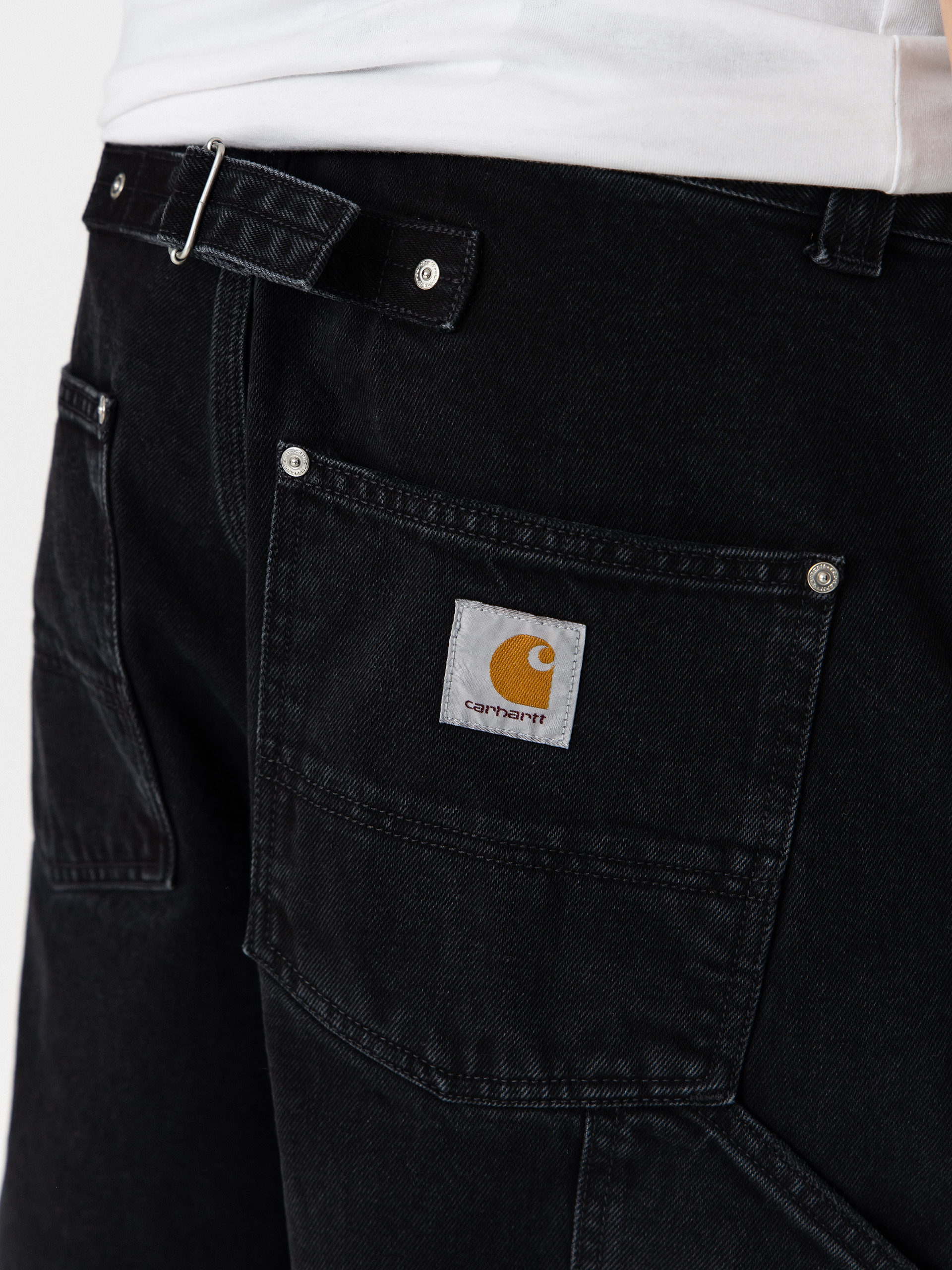 Панталони Carhartt WIP Belmont (black stone washed)