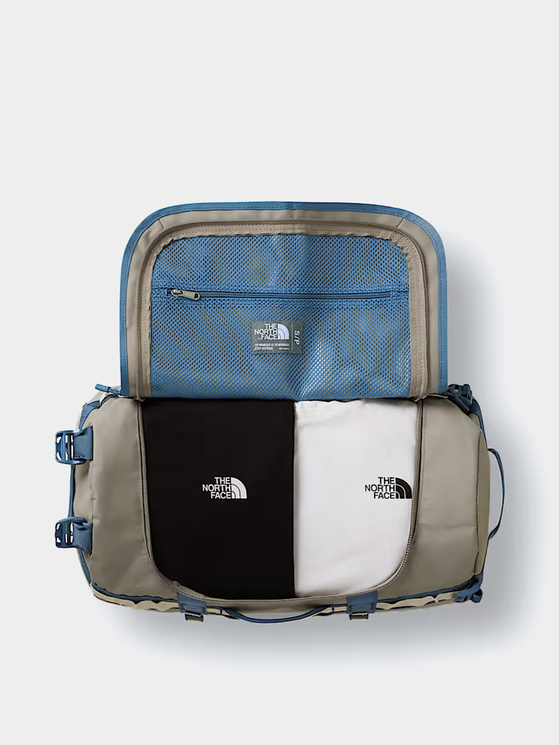 Чанта The North Face Base Camp Duffel S (stone slab/gran)
