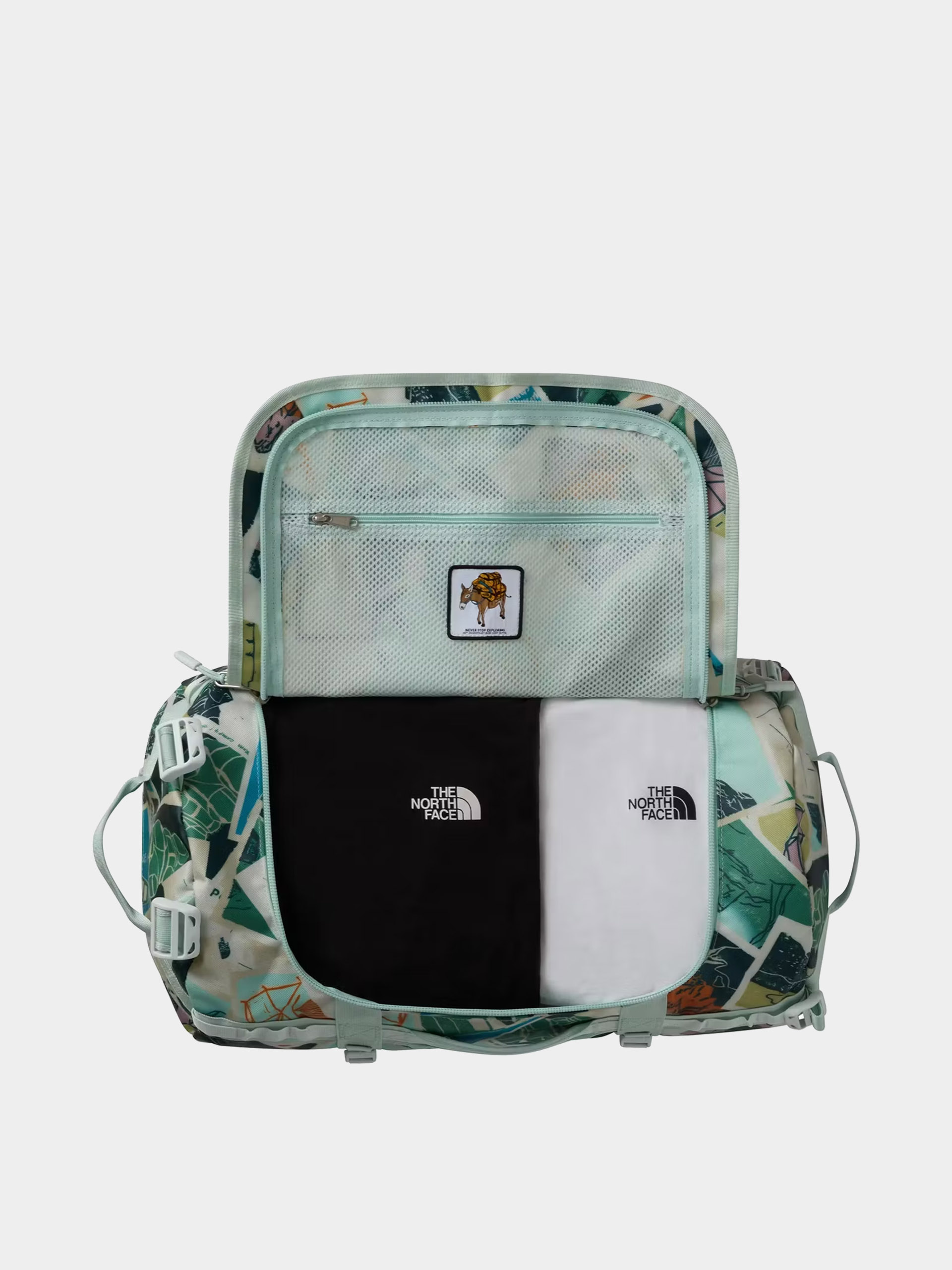 Чанта The North Face Base Camp Duffel S (opal frost tnf)