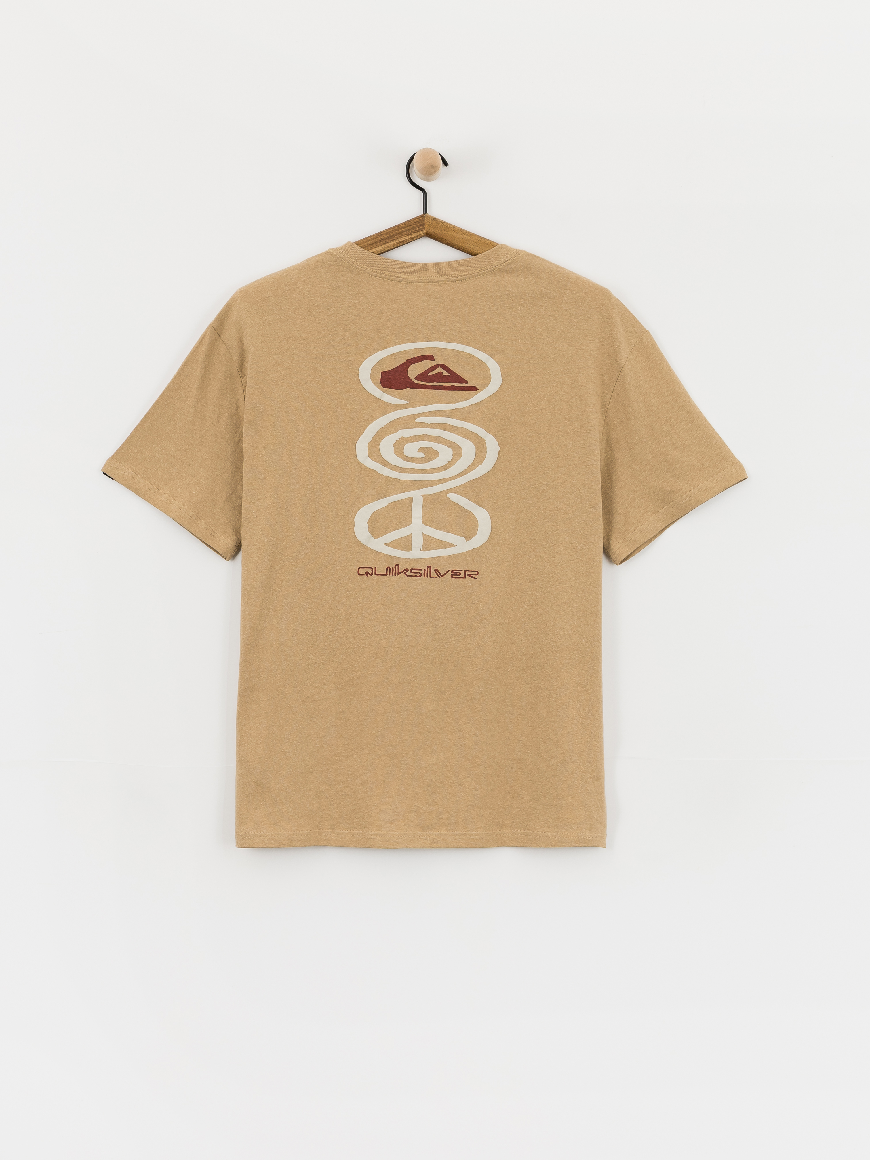Тениска Quiksilver Harmony Spiral (khaki)