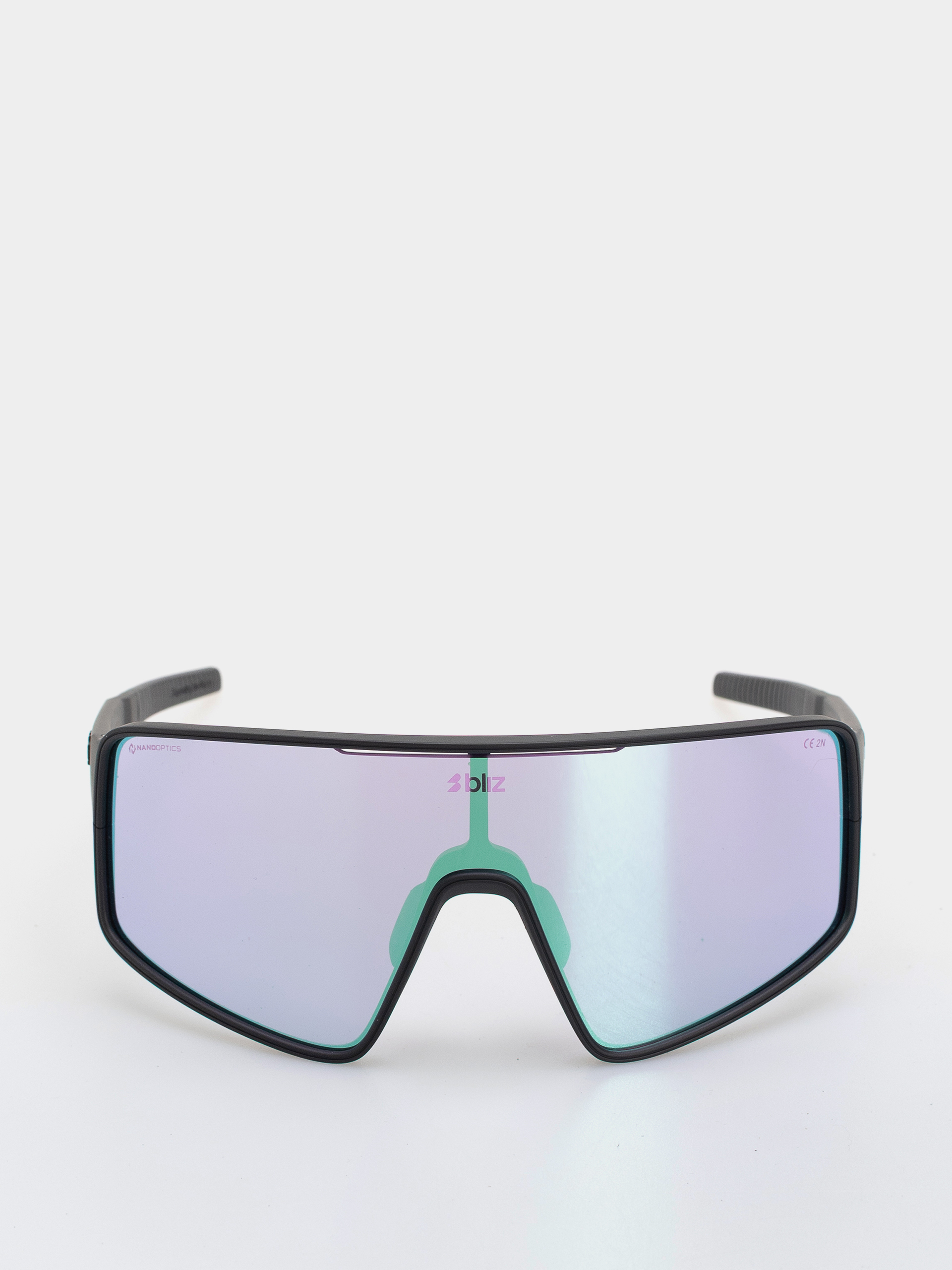 Слънчеви очила Bliz P001 (matt black/nano optics nordic light begonia - violet w blue multi)