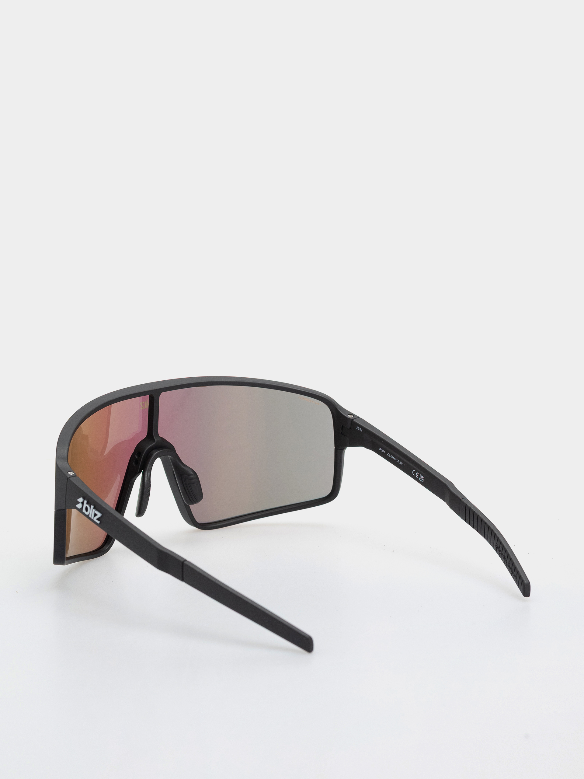 Слънчеви очила Bliz P001 (matt black/brown w green multi)