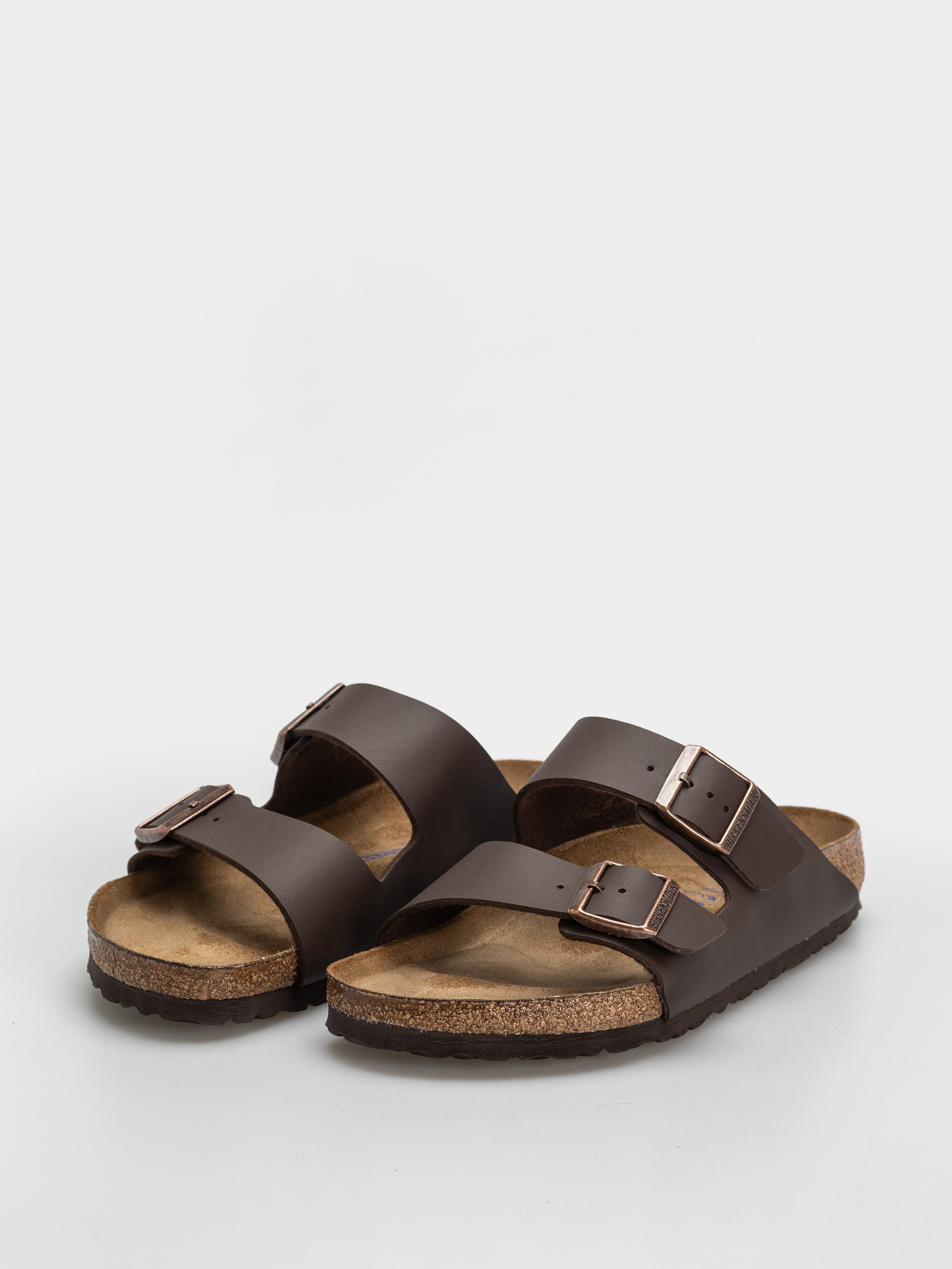 Чехли Birkenstock Arizona Soft Footbed Birko Flor Regular (dark brown)