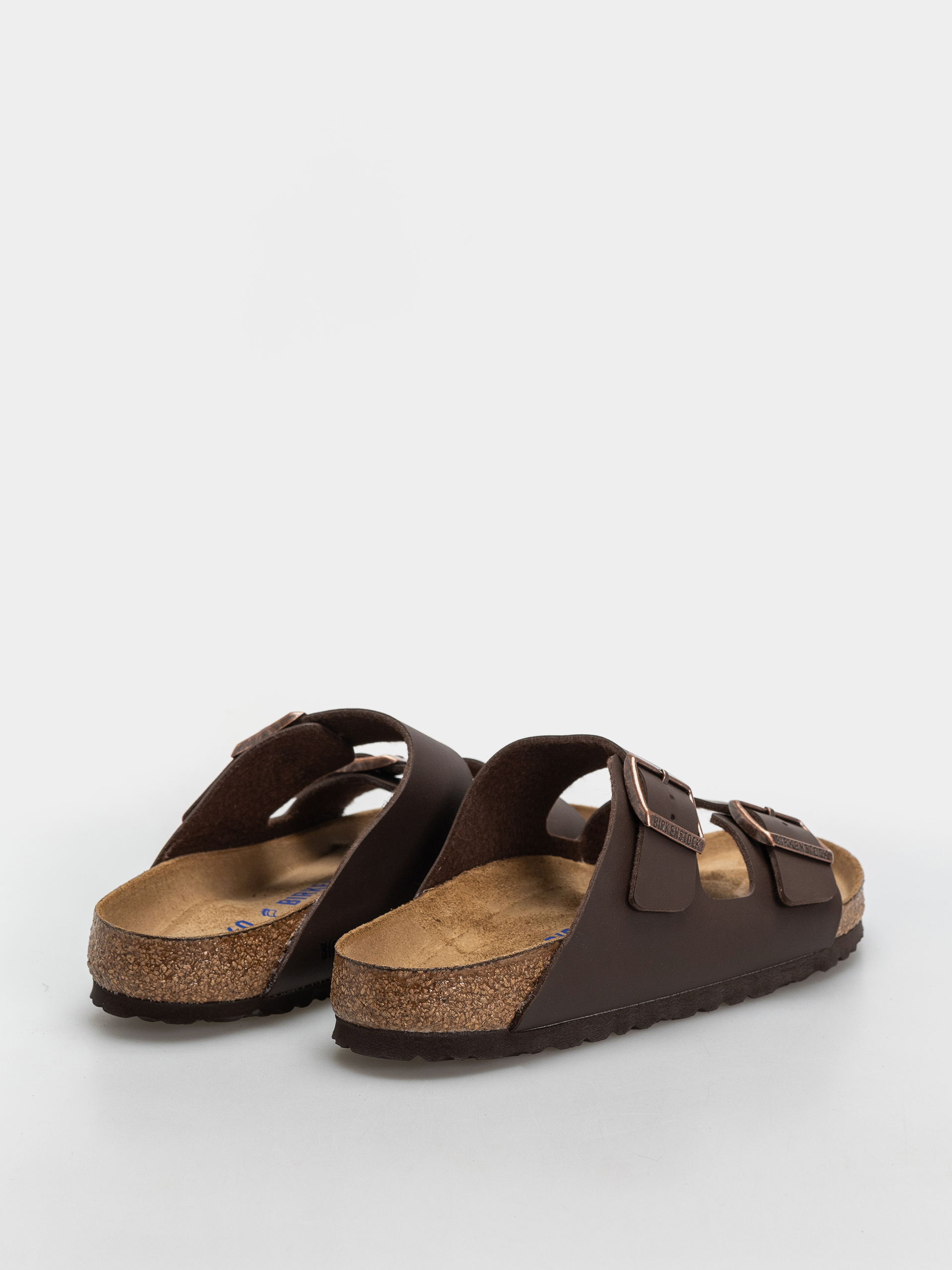 Чехли Birkenstock Arizona Soft Footbed Birko Flor Regular (dark brown)