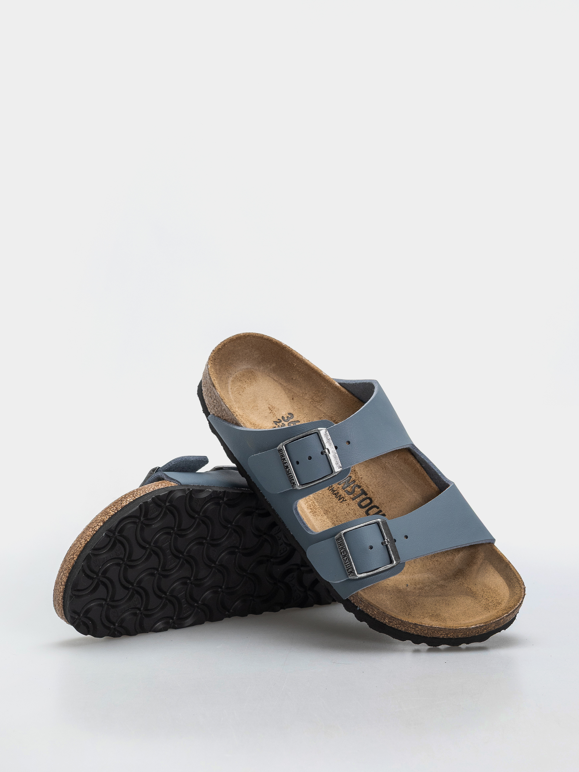Чехли Birkenstock Arizona Birko Flor Narrow (basalt gray)