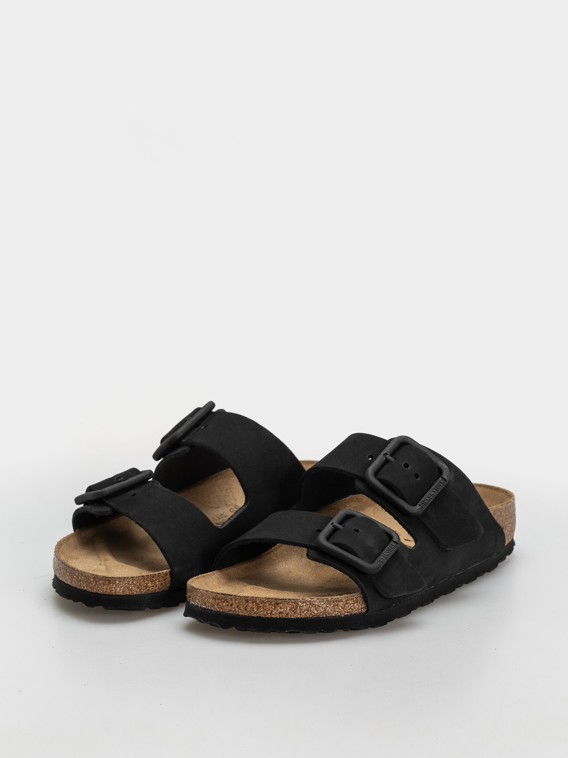 Чехли Birkenstock Arizona Wire Buckle Nubuck Leather Narrow (black)