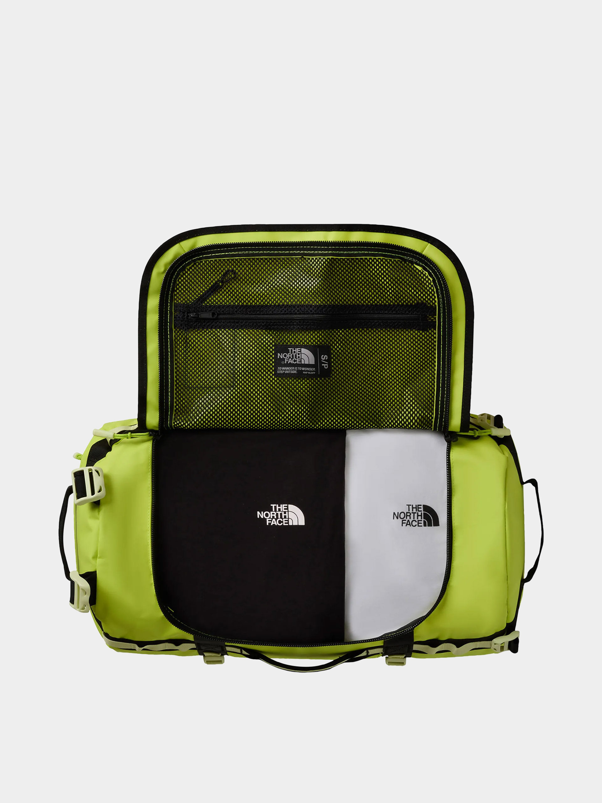 Чанта The North Face Base Camp Duffel S (fizz lime/lemon)