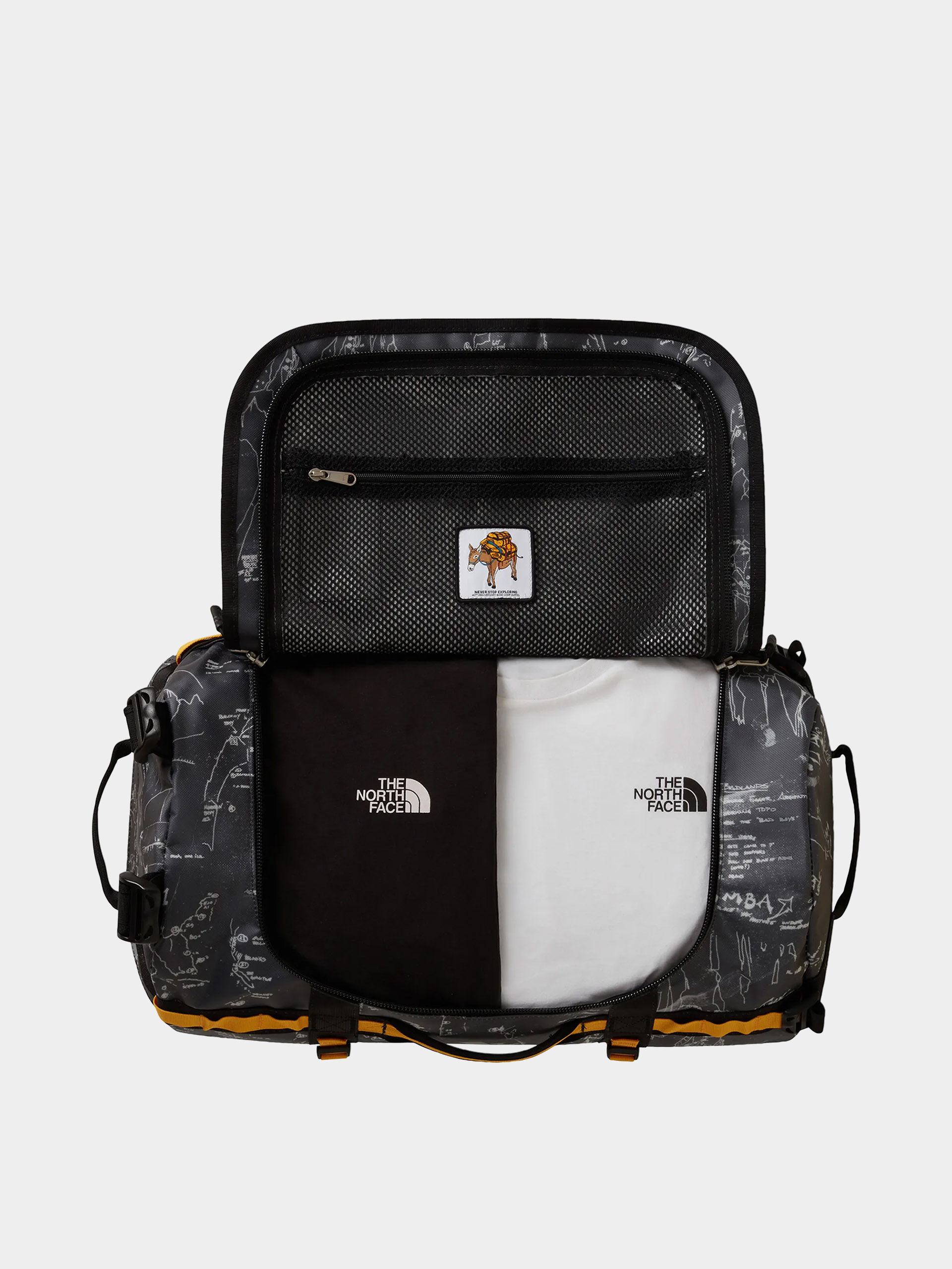 Чанта The North Face Base Camp Duffel S (anthracite grey)