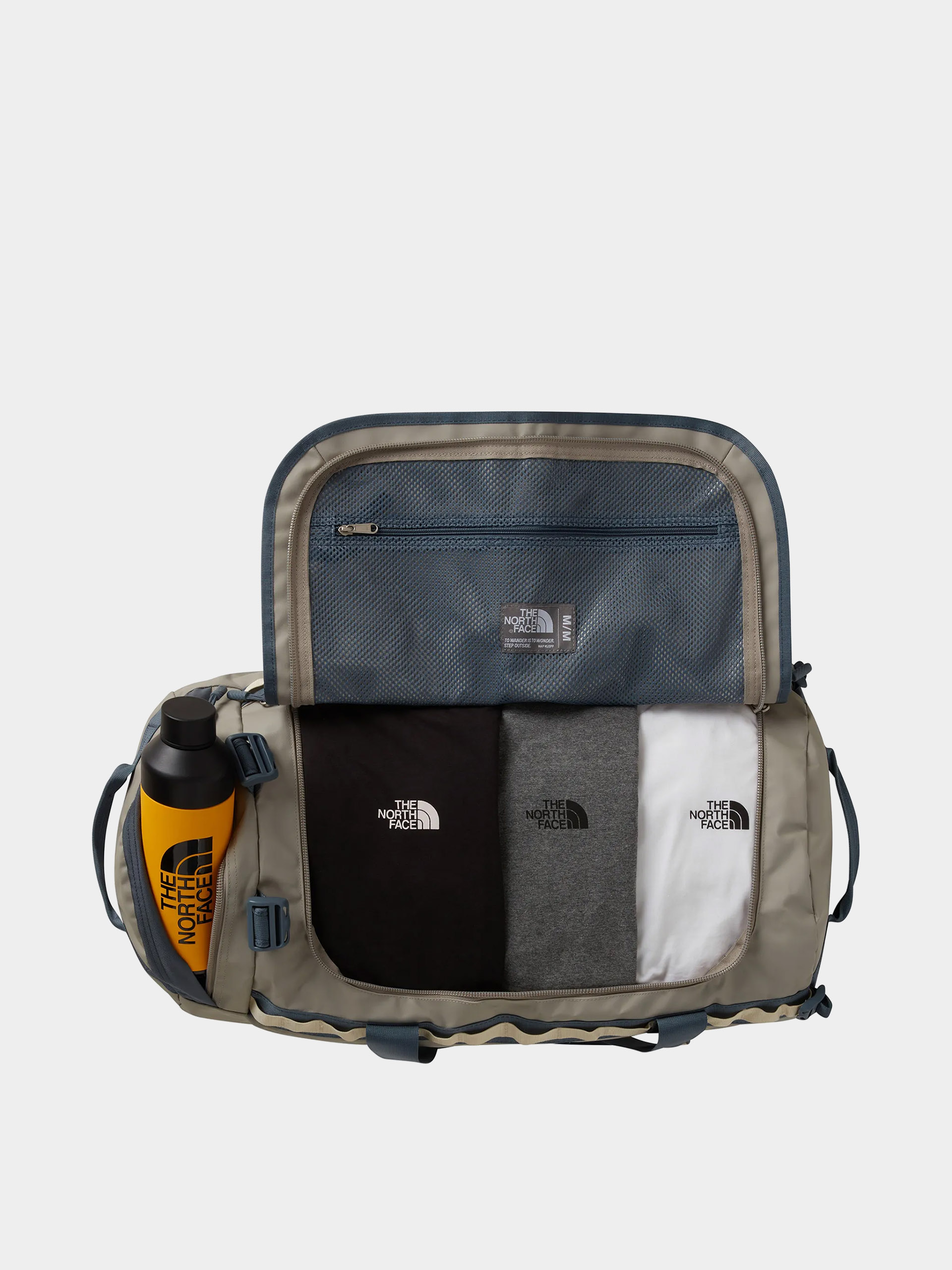 Чанта The North Face Base Camp Duffel M (stone slab/gran)