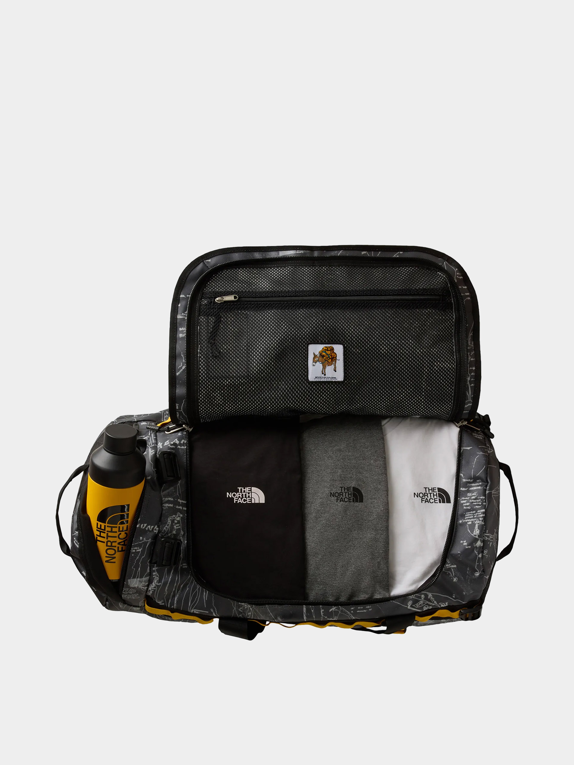 Чанта The North Face Base Camp Duffel M (anthracite grey)