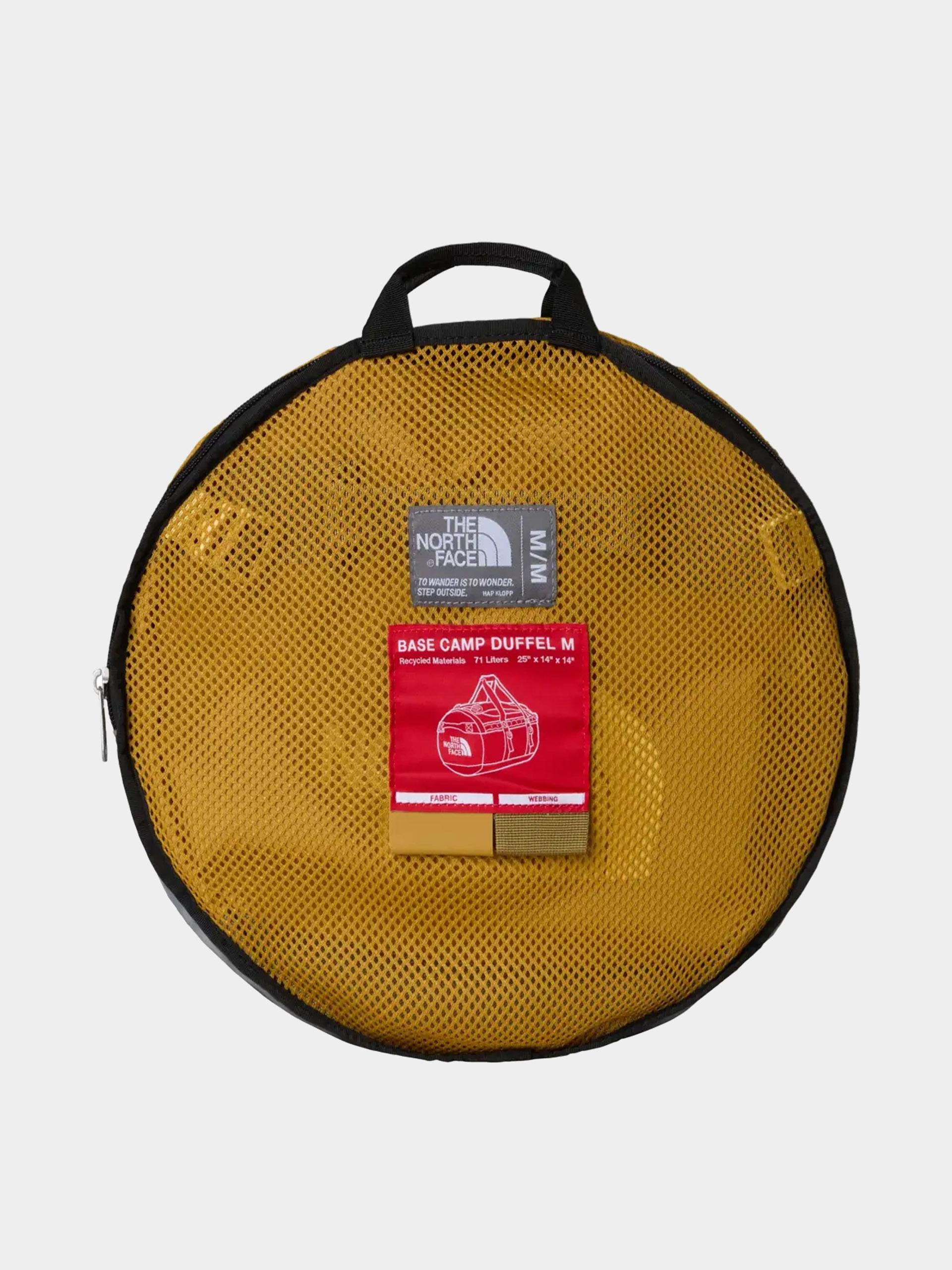 Чанта The North Face Base Camp Duffel M (golden tan/ceda)