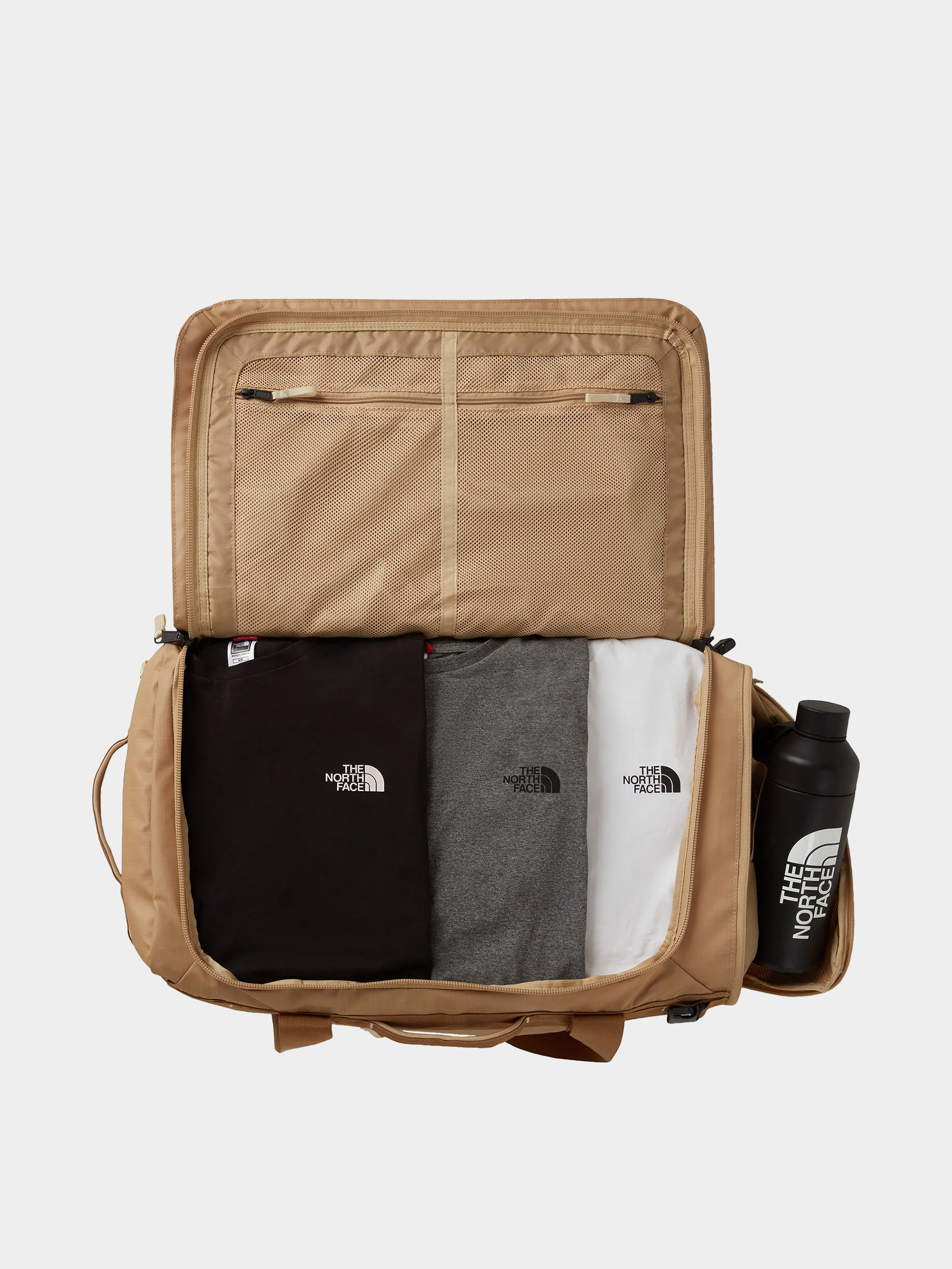 Чанта The North Face Base Camp Voyager Duffel 62L (khaki stone/uti)