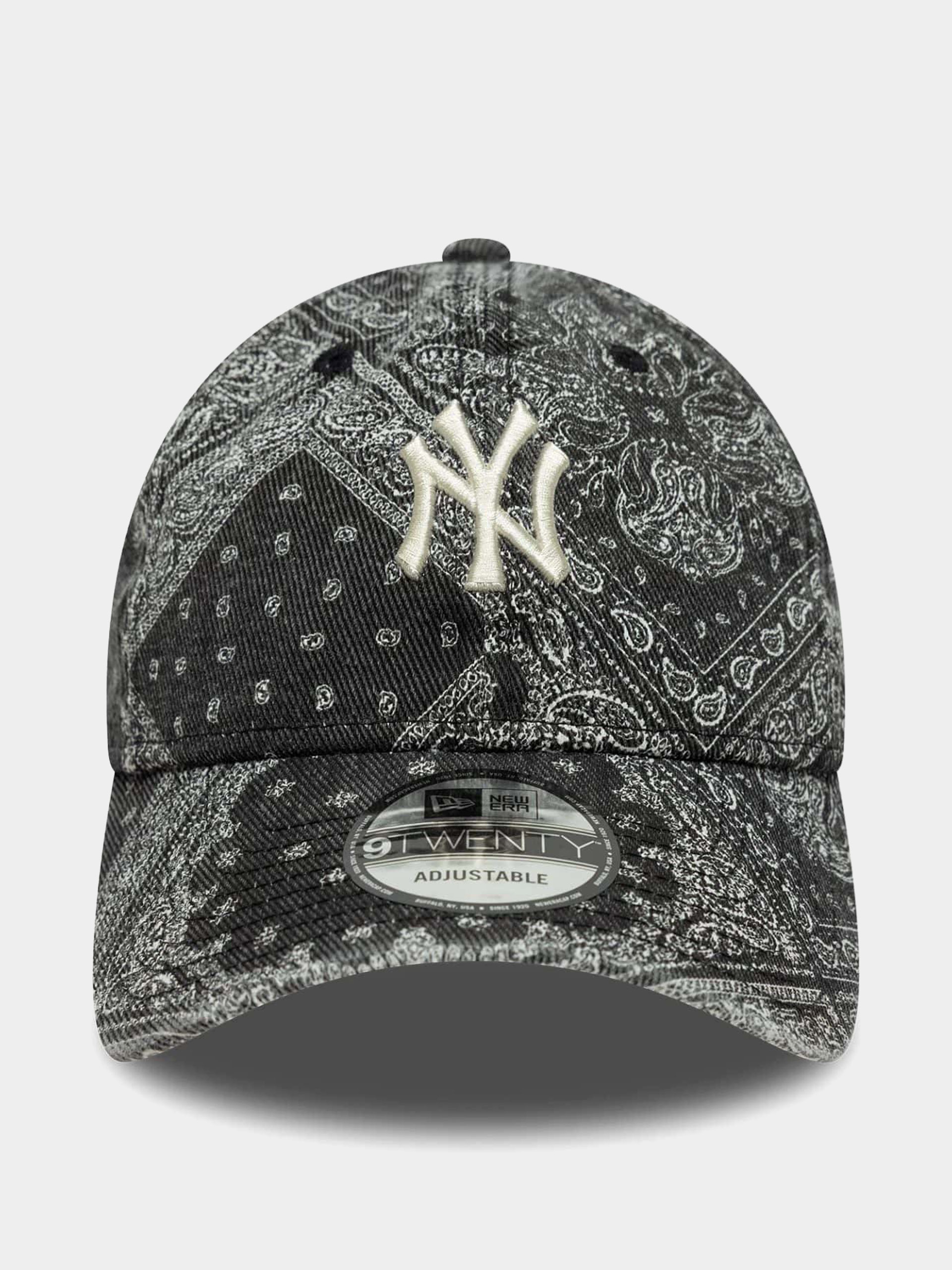 Шапка с козирка New Era Washed Paisley 9Twenty New York Yankees (black)