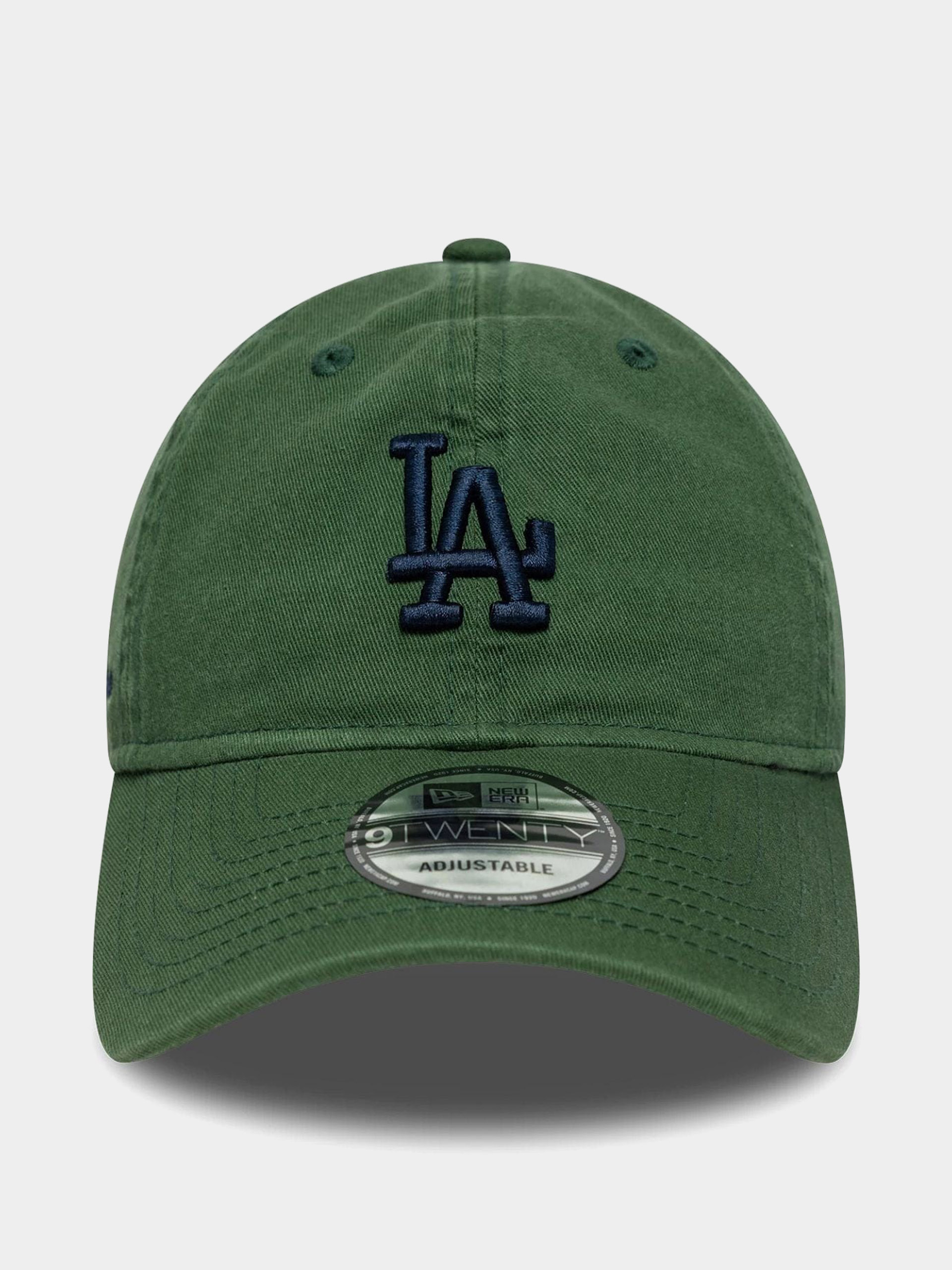 Шапка с козирка New Era Washed Script 9Twenty La Dodgers (cigar/navy)