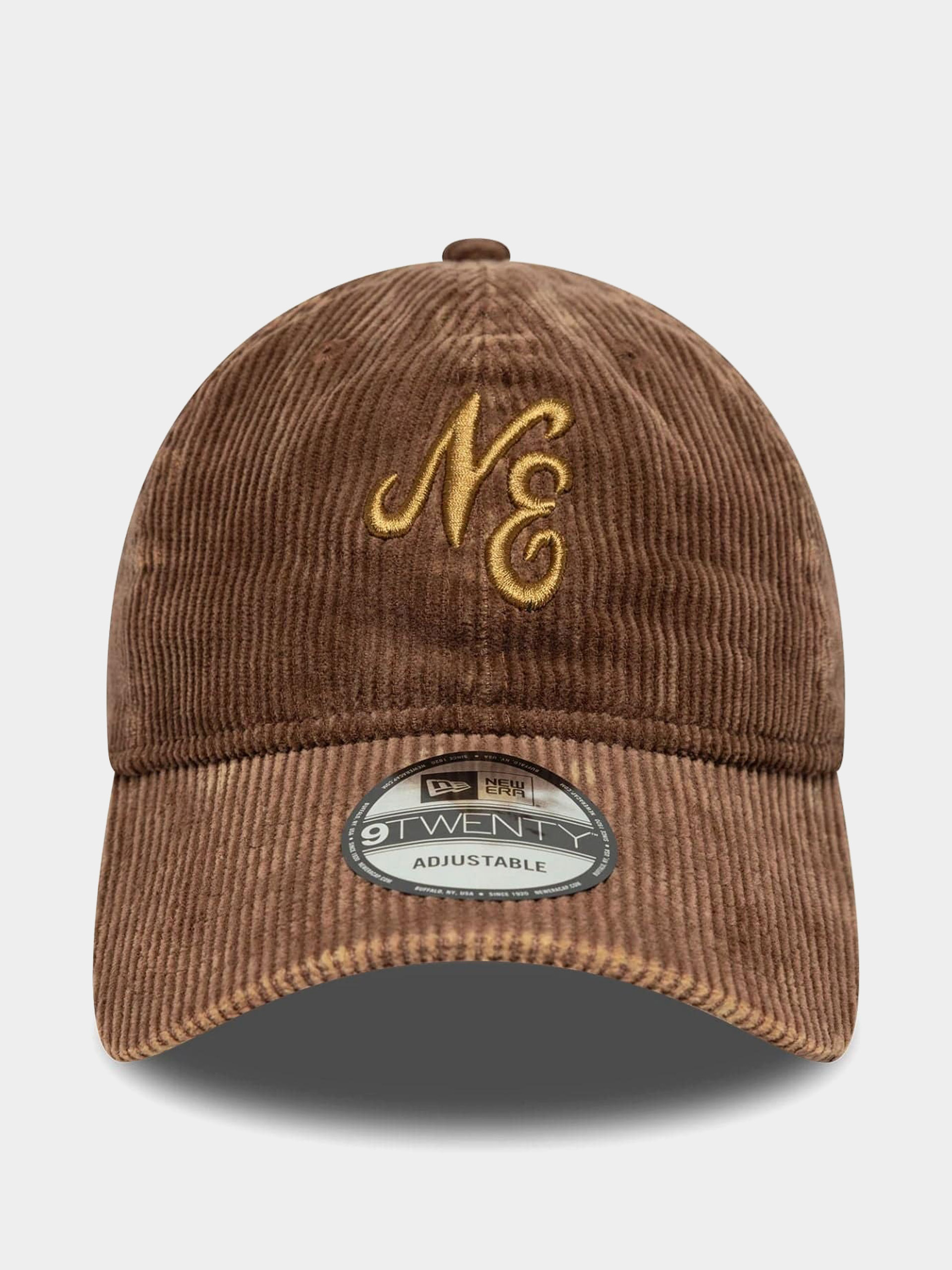 Шапка с козирка New Era Washed Cord 9Twenty (chestnut)