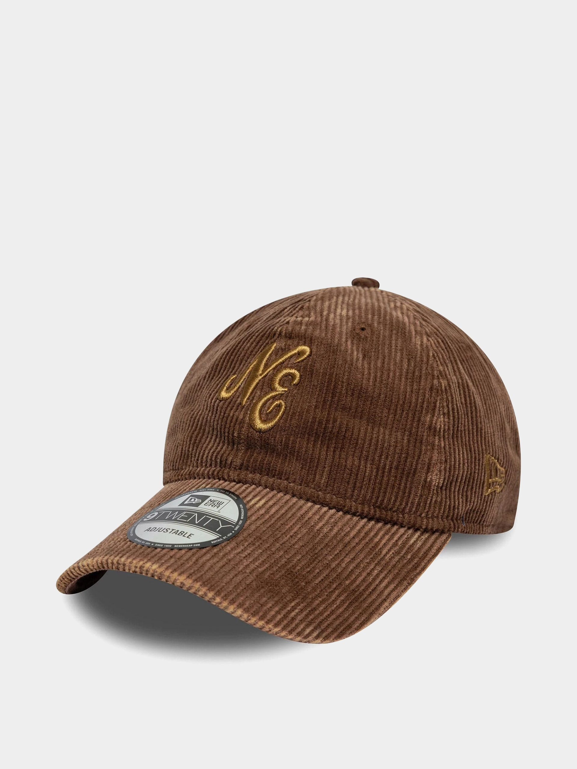 Шапка с козирка New Era Washed Cord 9Twenty (chestnut)