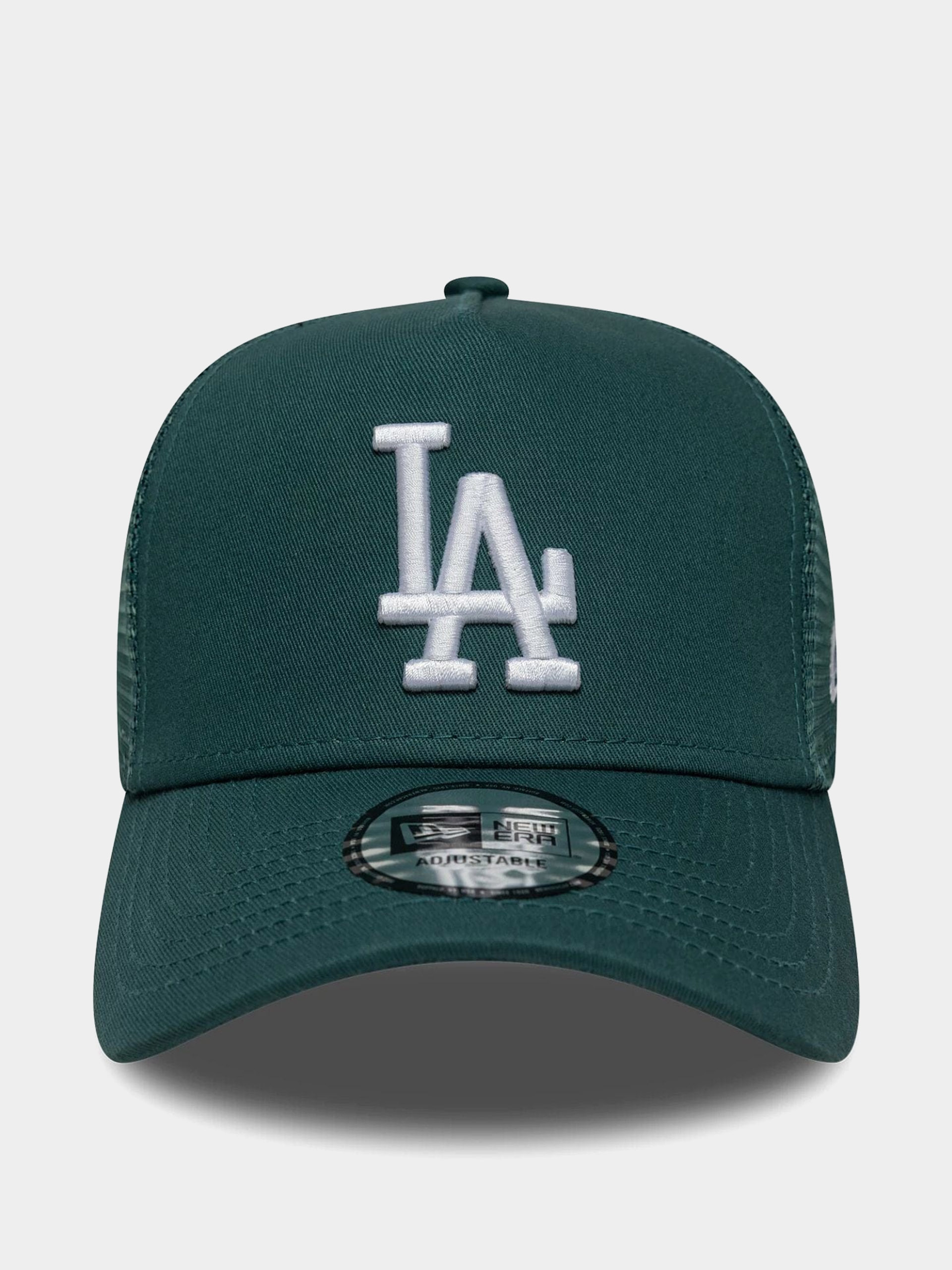 Шапка с козирка New Era League Essential Trucker La Dodgers (pine green/white)