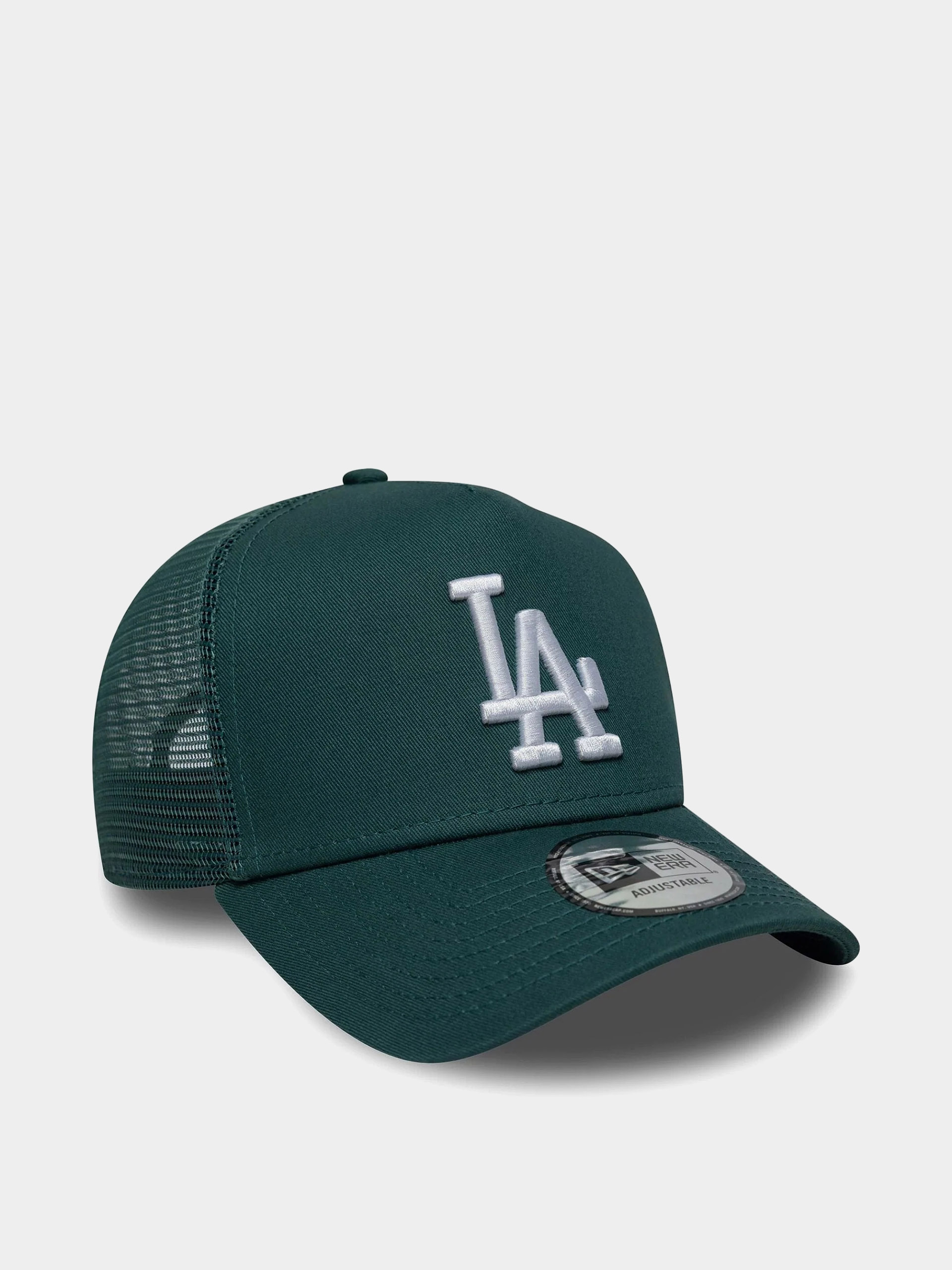 Шапка с козирка New Era League Essential Trucker La Dodgers (pine green/white)