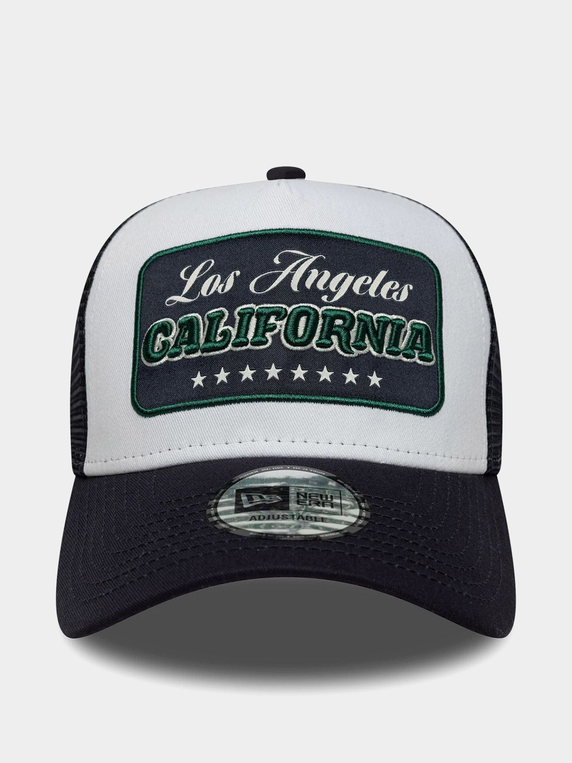 Шапка с козирка New Era Location Patch Trucker (navy/white)