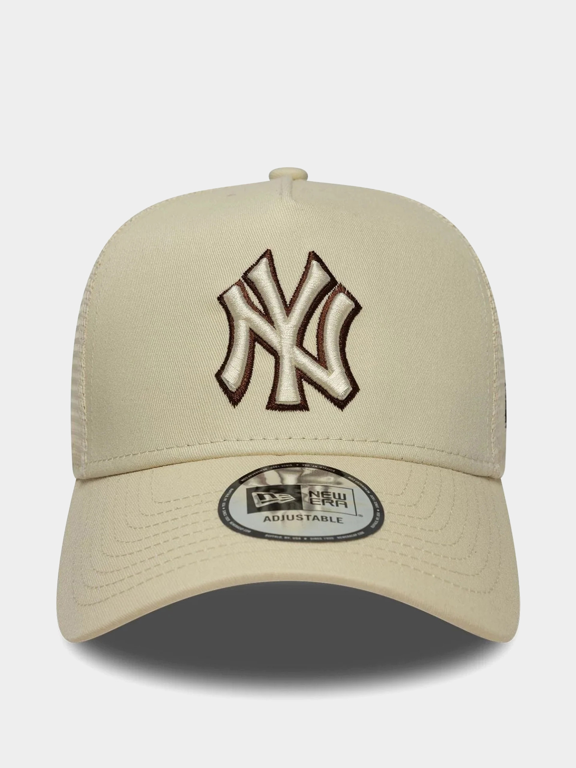 Шапка с козирка New Era Outline Trucker New York Yankees (light chestnut)