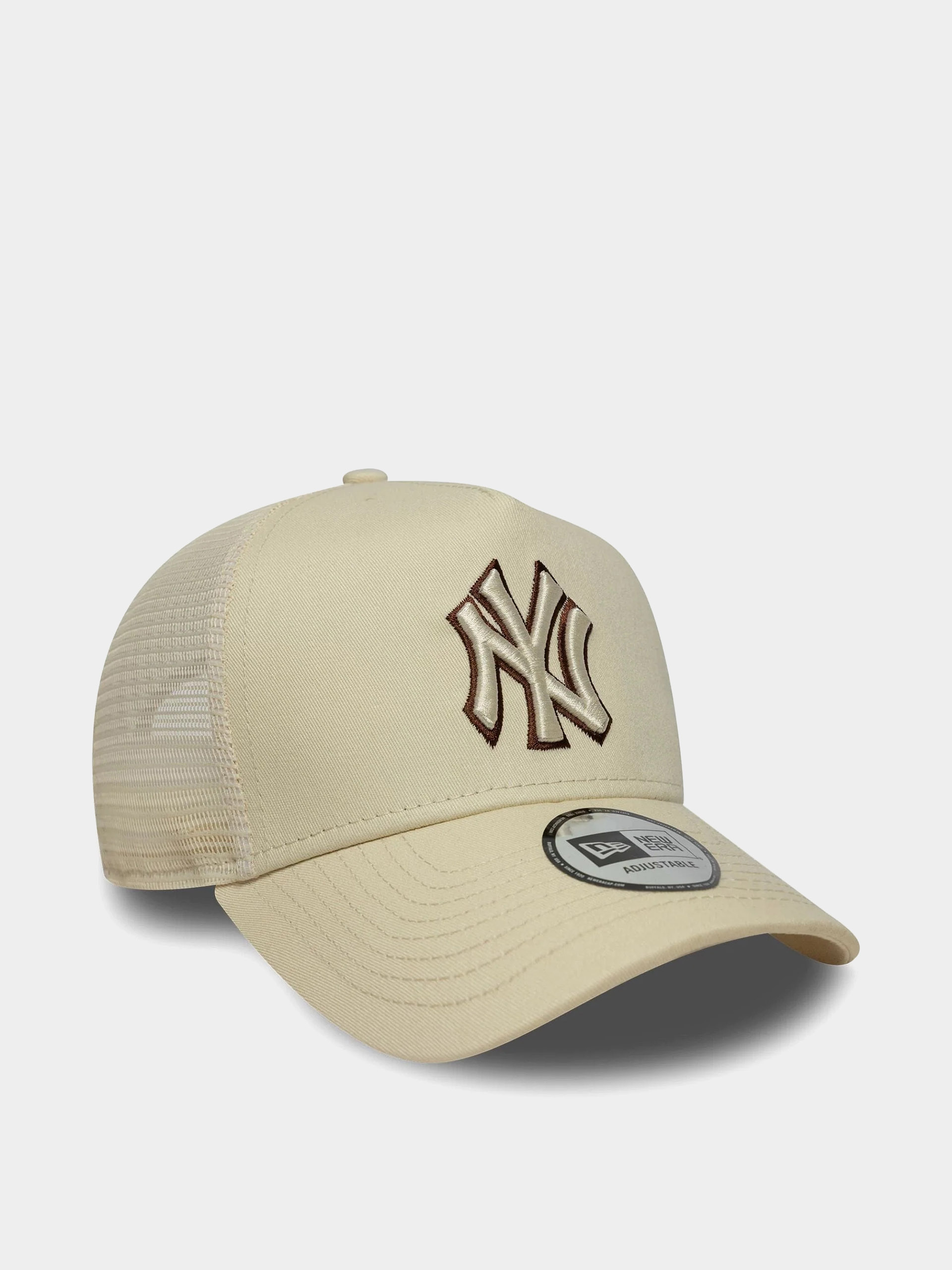Шапка с козирка New Era Outline Trucker New York Yankees (light chestnut)