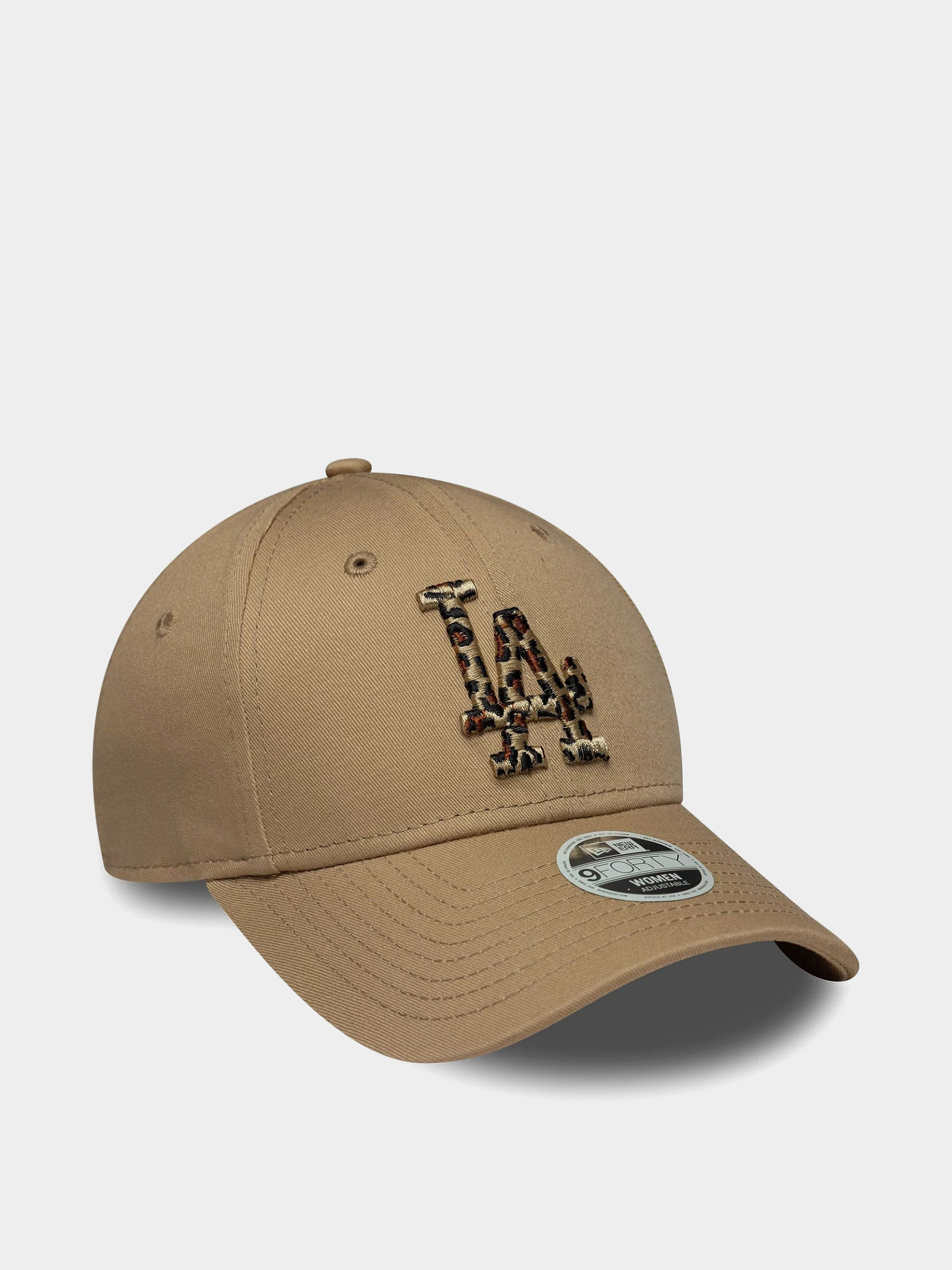 Шапка с козирка New Era Animal Infill 9Forty La Dodgers Wmn (camel)