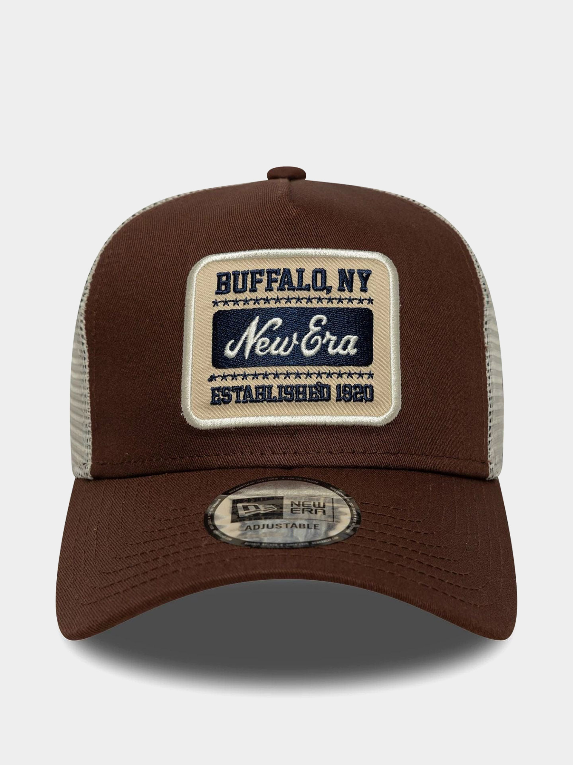 Шапка с козирка New Era Patch Trucker (chestnut)