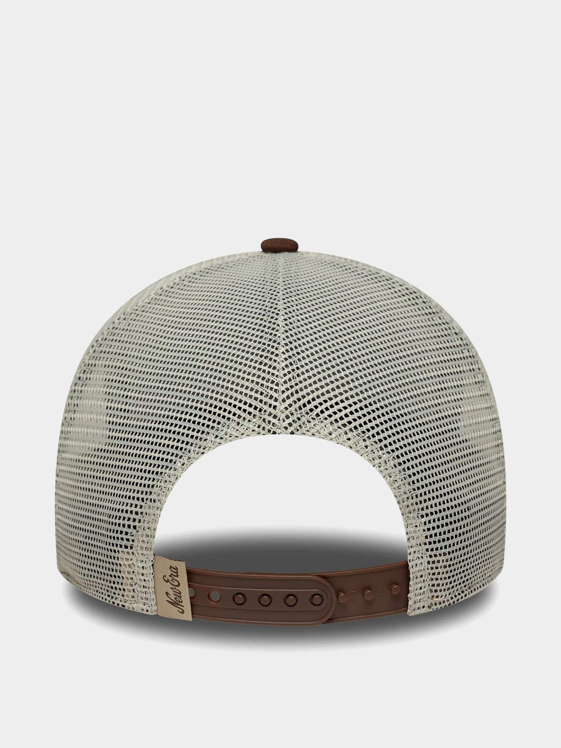 Шапка с козирка New Era Patch Trucker (chestnut)