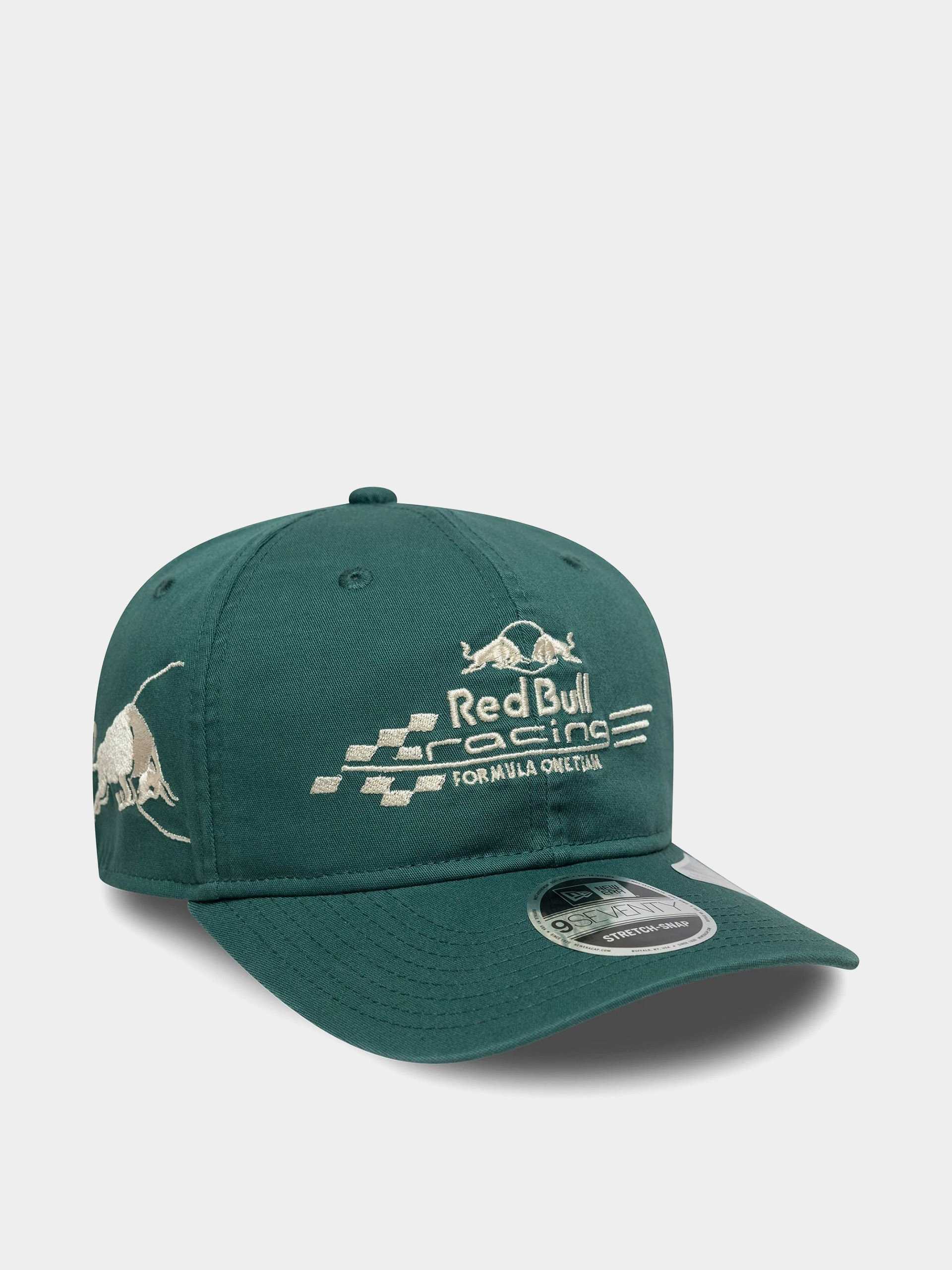 Шапка с козирка New Era Washed 9Seventy Ss Red Bull F1 (pine green)