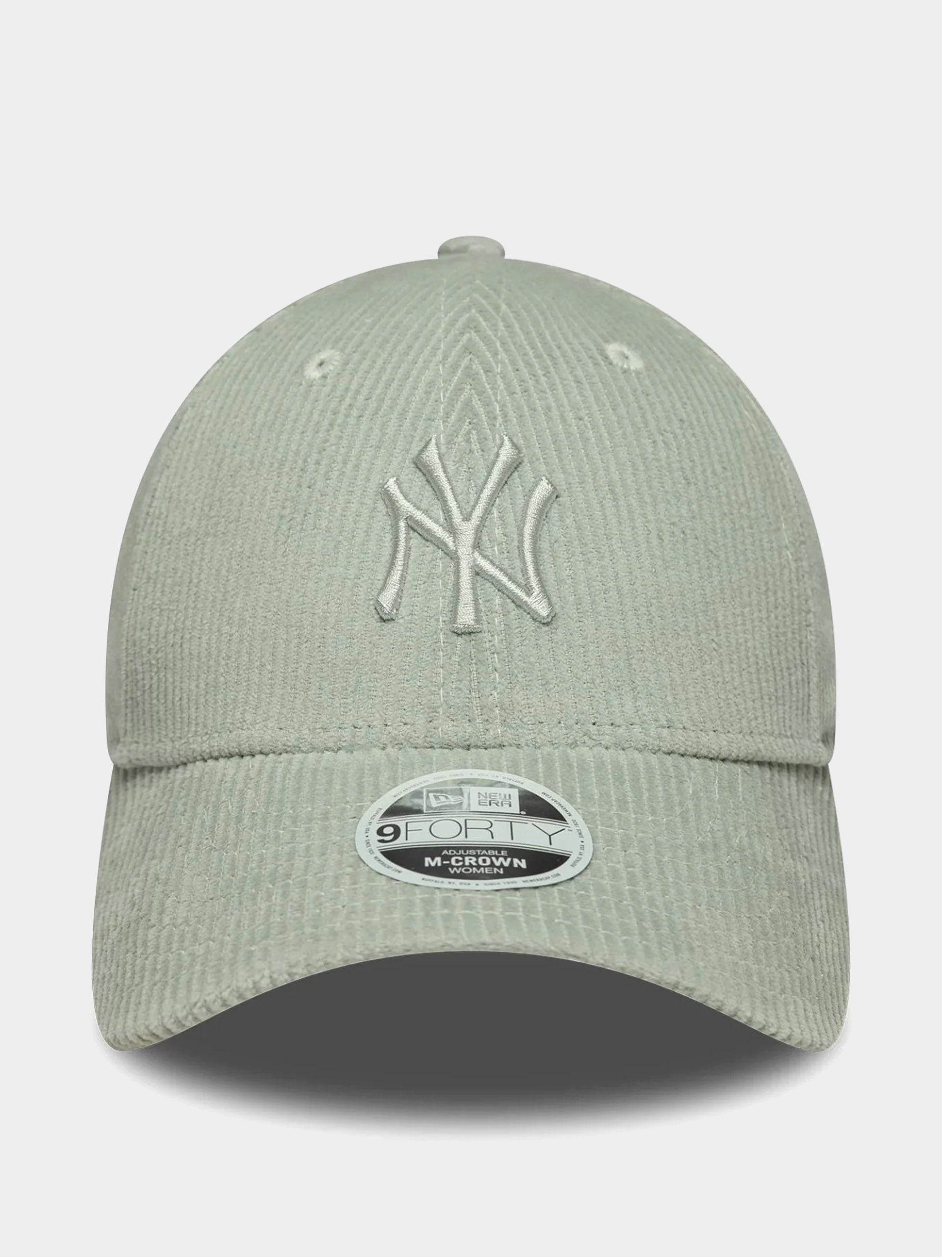 Шапка с козирка New Era Pastel Cord 9Forty Mc New York Yankees Wmn (evergreen)
