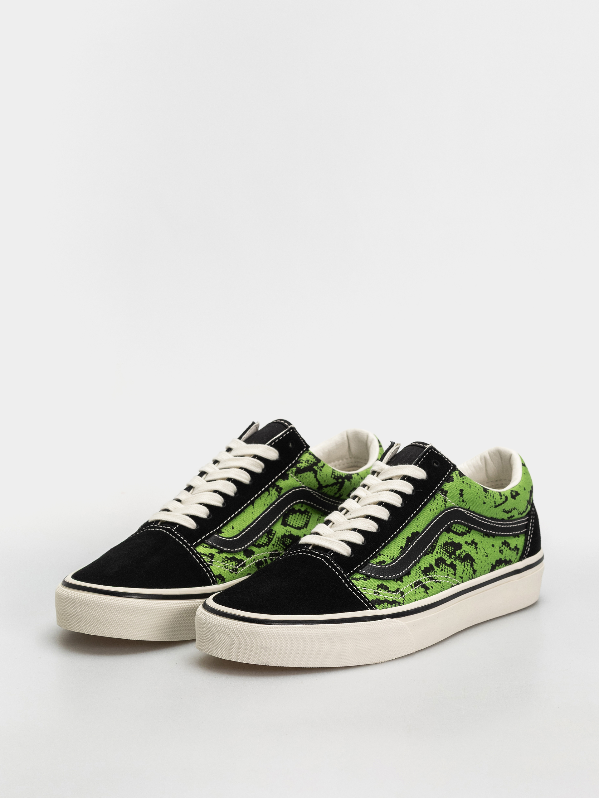 Обувки Vans Old Skool (black/lime)