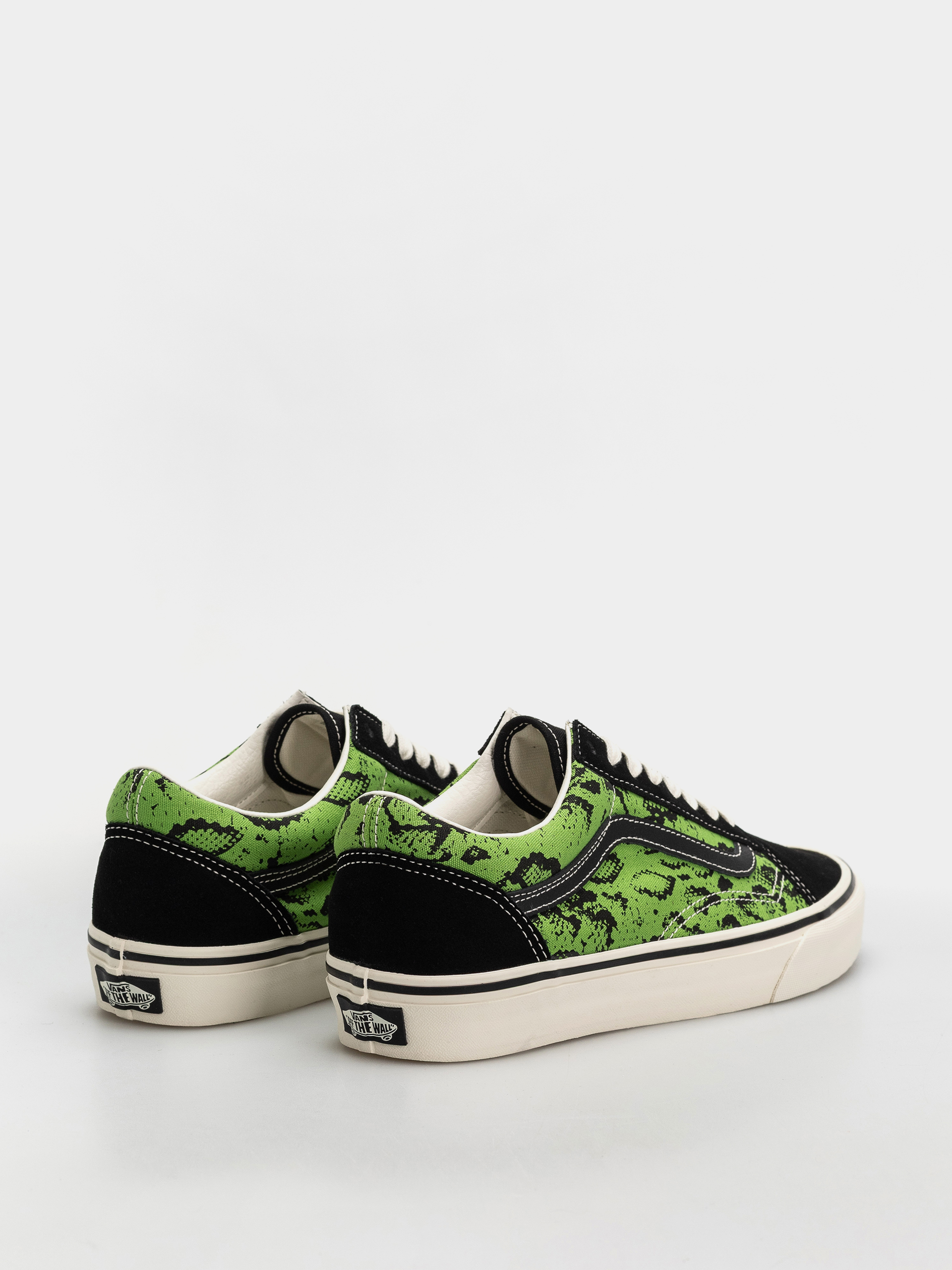 Обувки Vans Old Skool (black/lime)