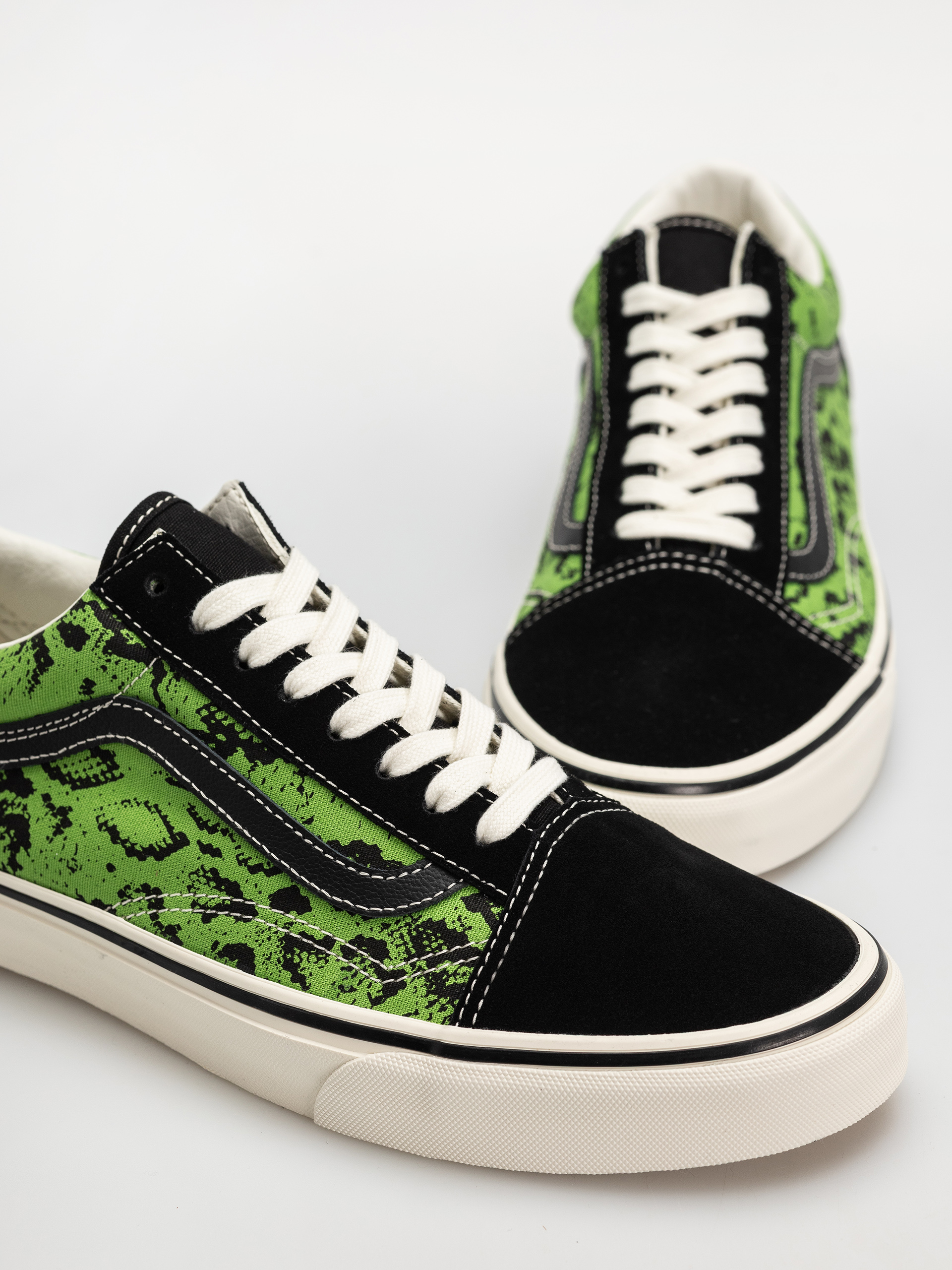 Обувки Vans Old Skool (black/lime)