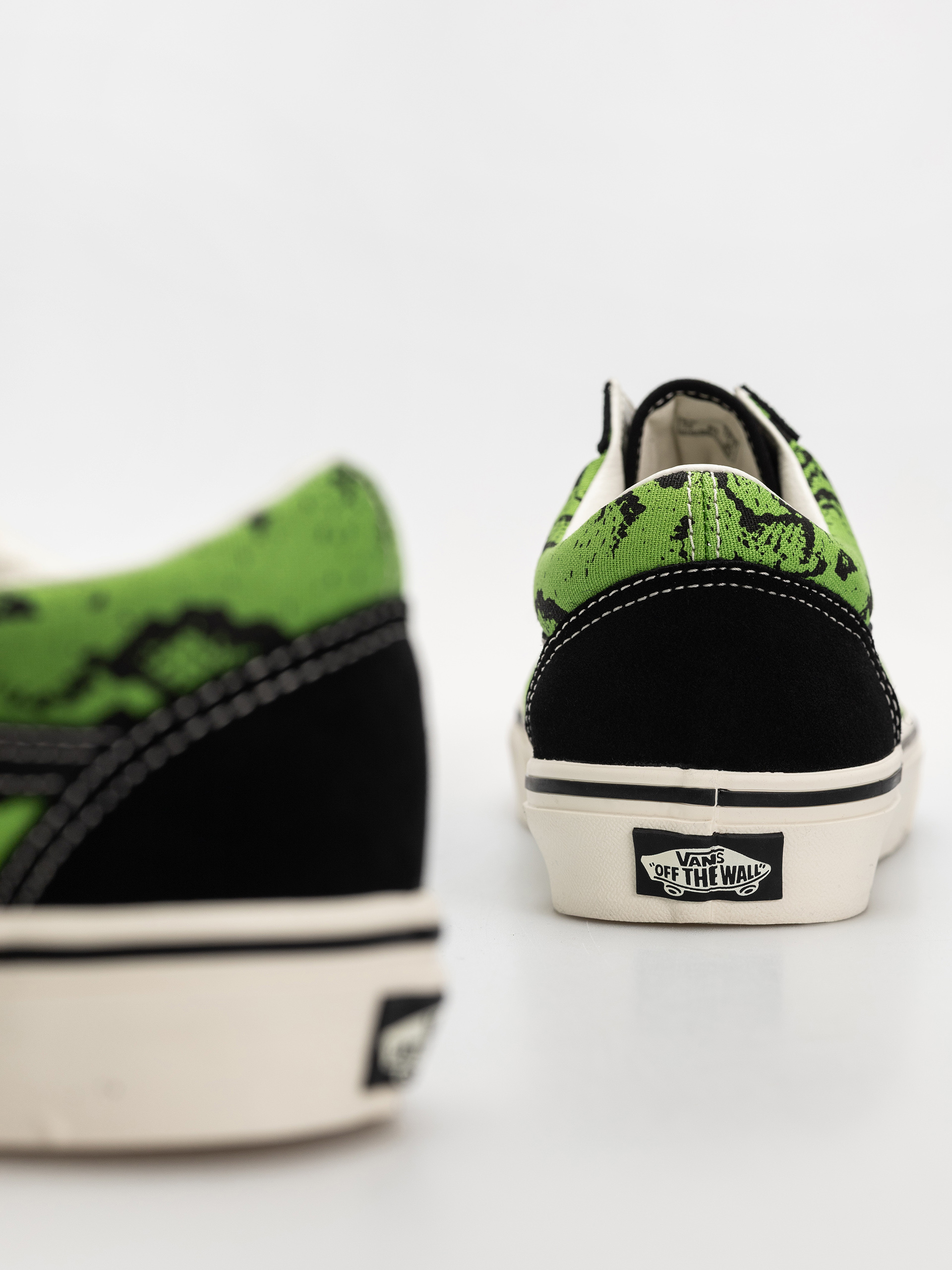 Обувки Vans Old Skool (black/lime)