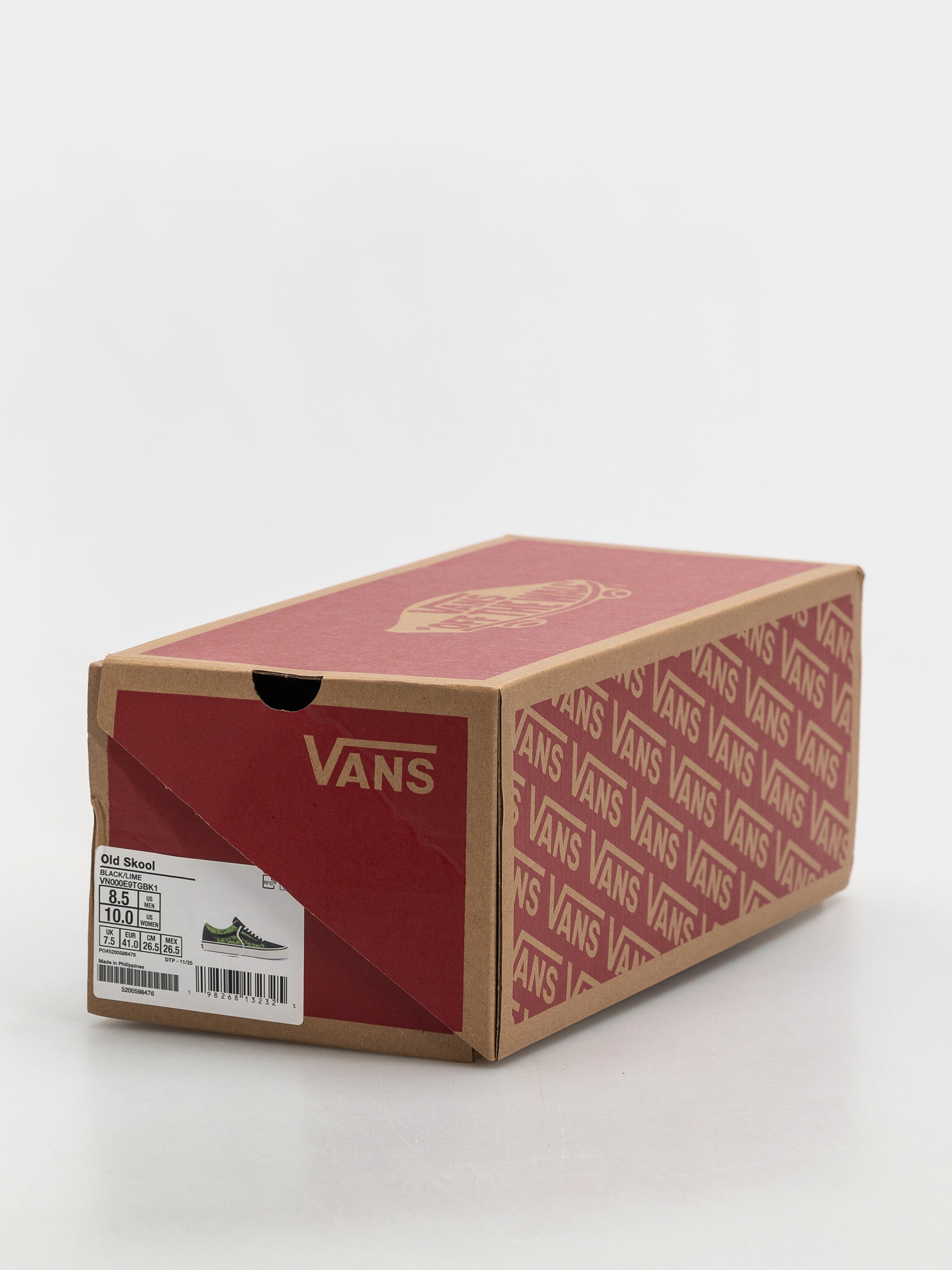 Обувки Vans Old Skool (black/lime)