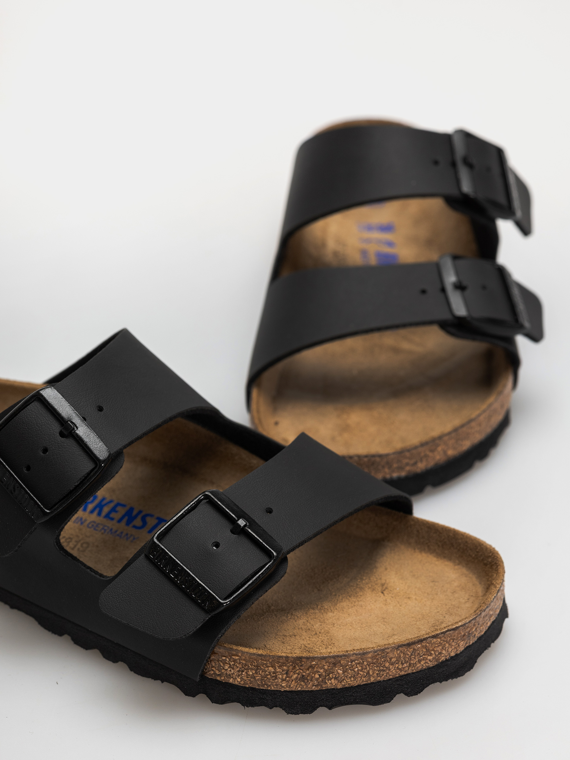 Чехли Birkenstock Arizona Soft Footbed Birko Flor Regular (black)