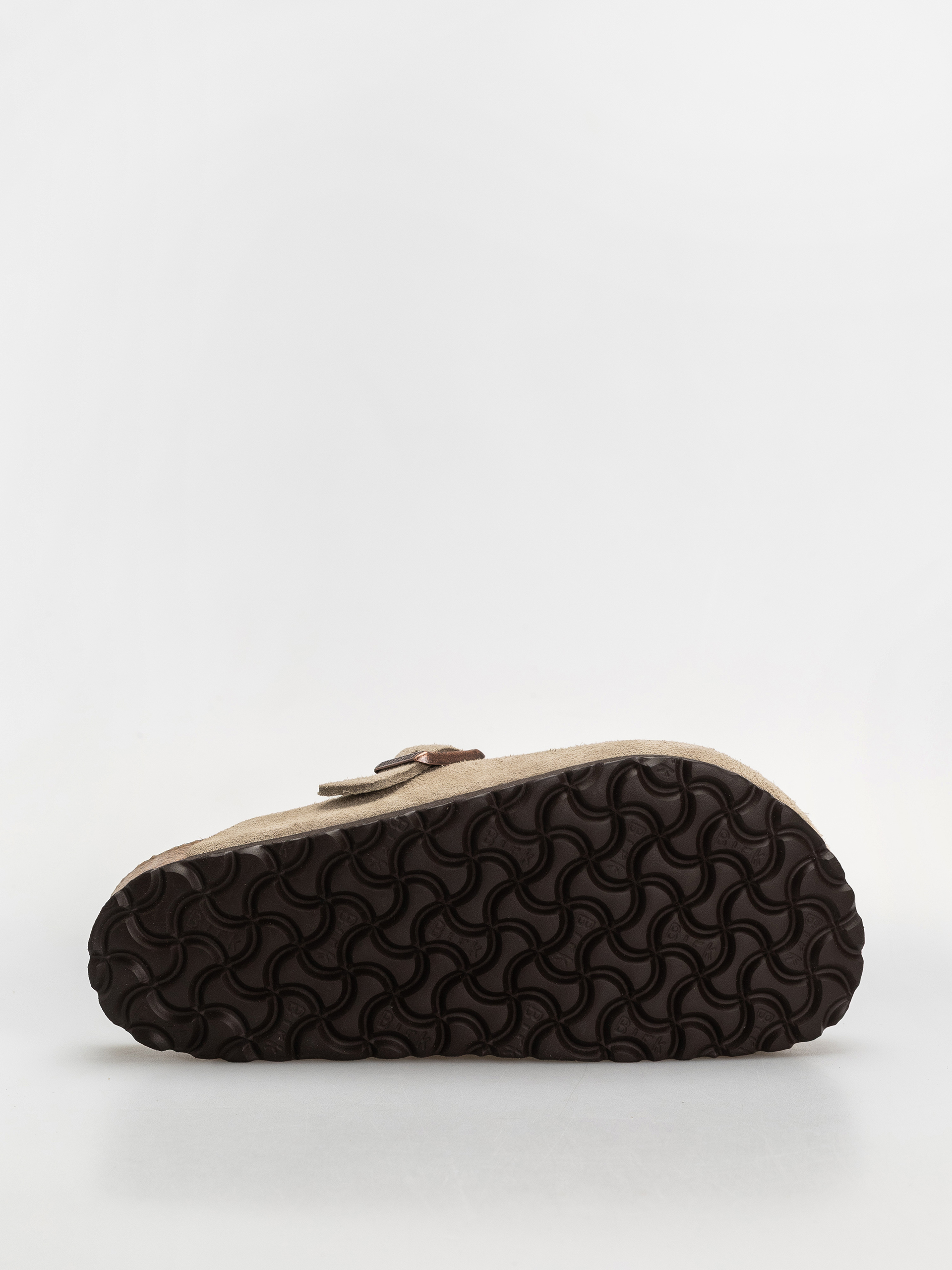 Чехли Birkenstock Boston Soft Footbed Suede Leather Regular (taupe)