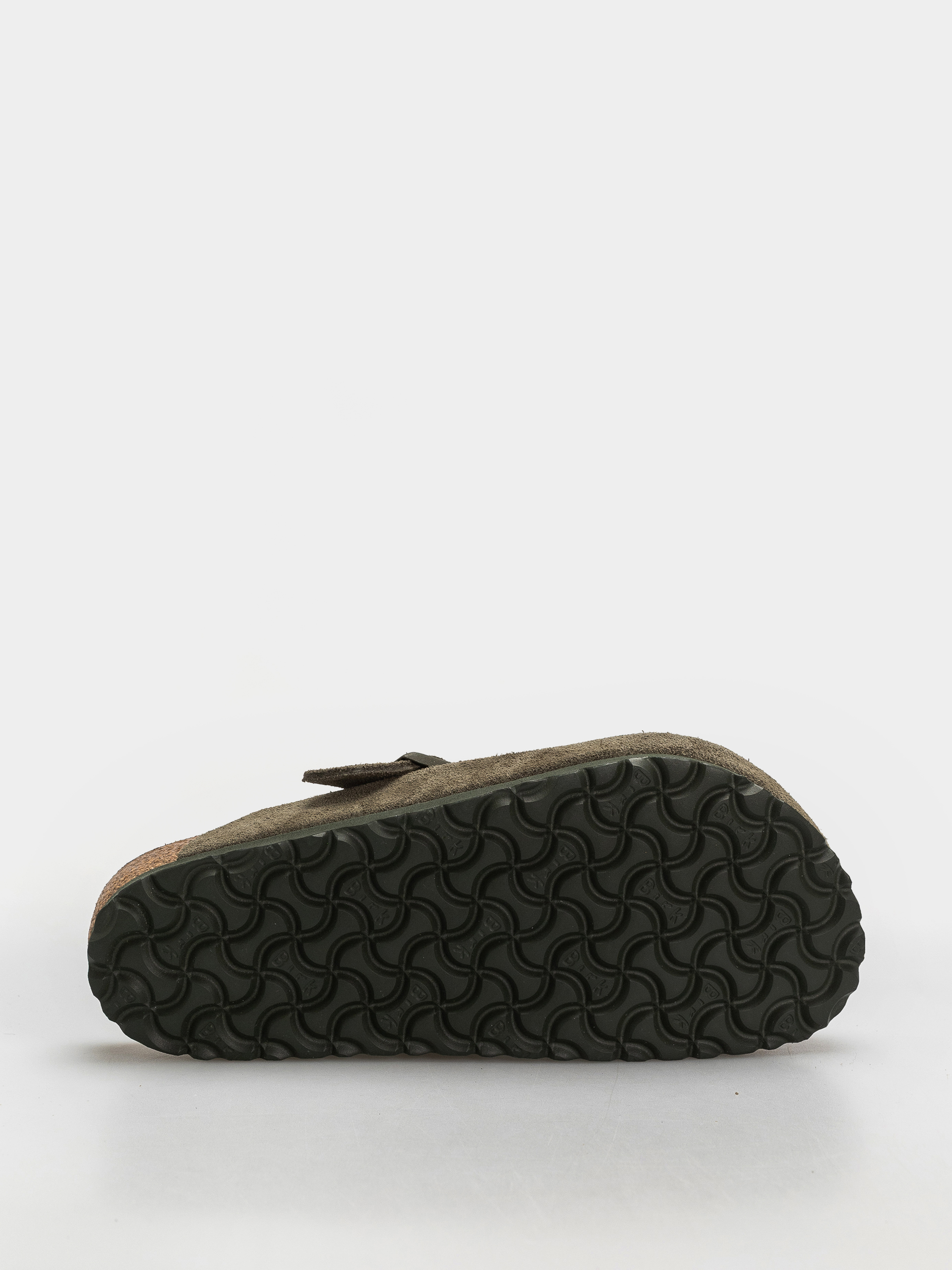 Чехли Birkenstock Boston Suede Leather Regular (thyme)