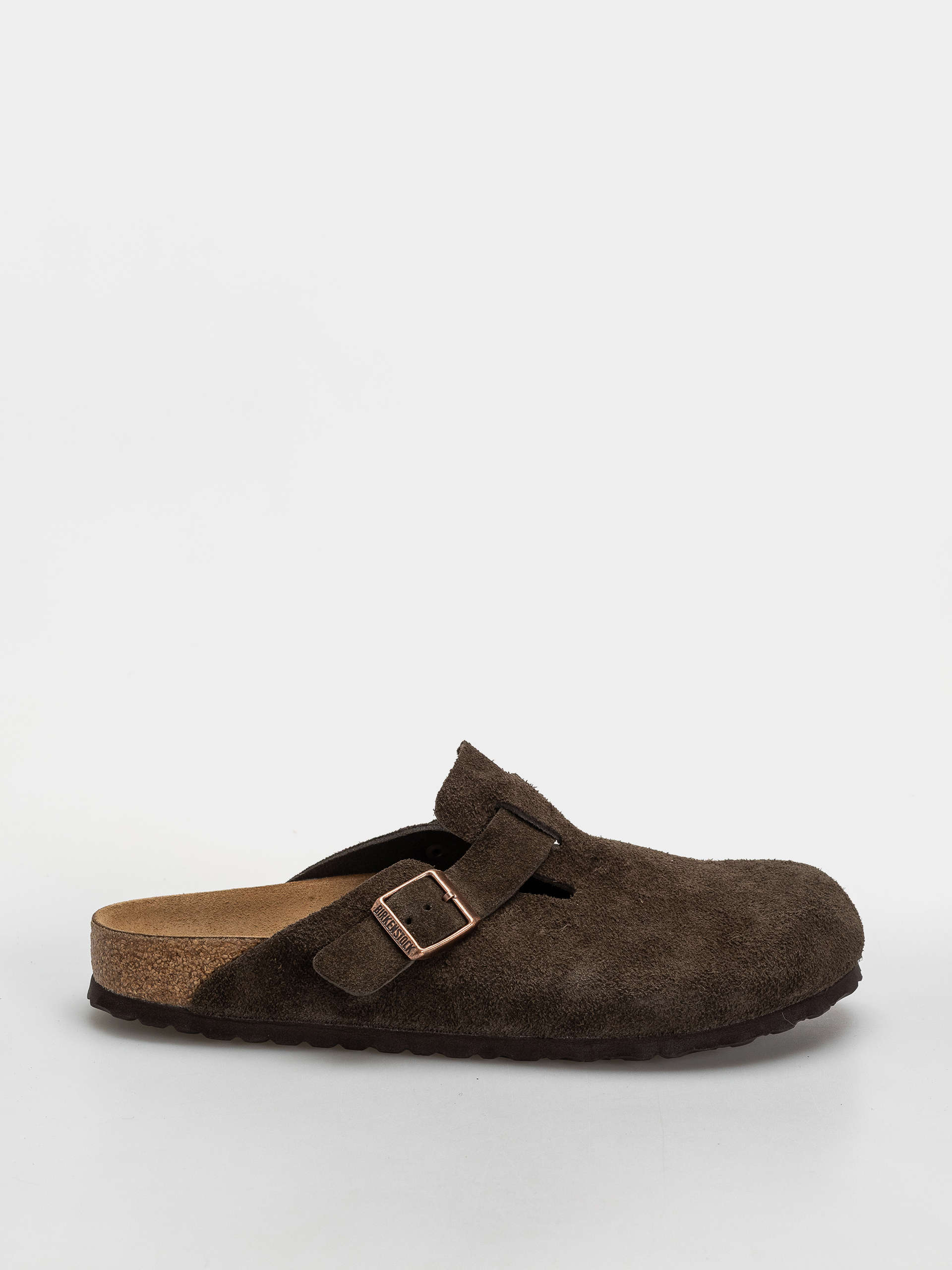 Чехли Birkenstock Boston Suede Leather Narrow