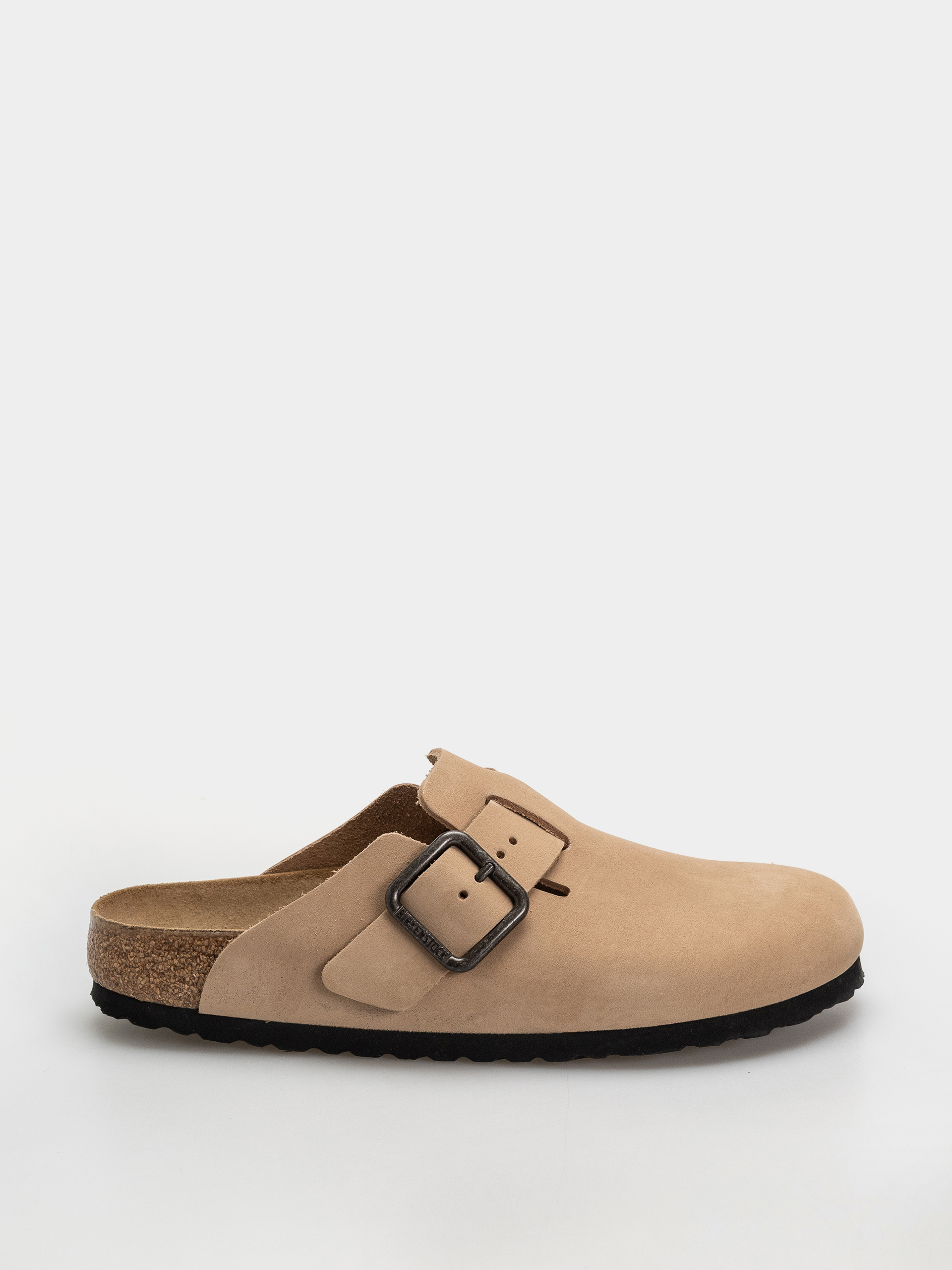 Чехли Birkenstock Boston Wire Buckle Nubuck Leather Narrow (sandcastle)